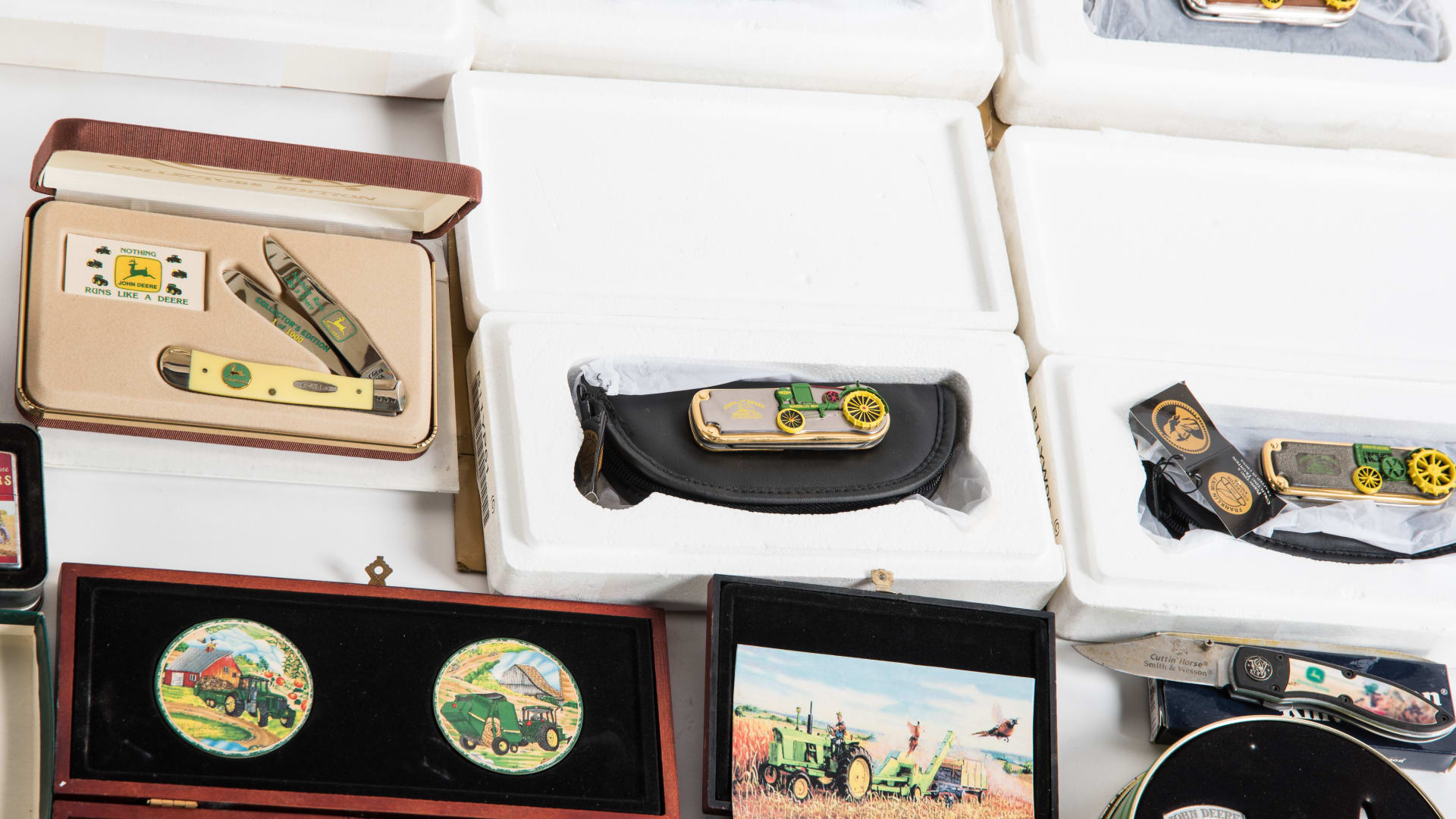 John Deere Pocket Knife And Watch Collection at Davenport 2016 as F163 Mecum Auctions