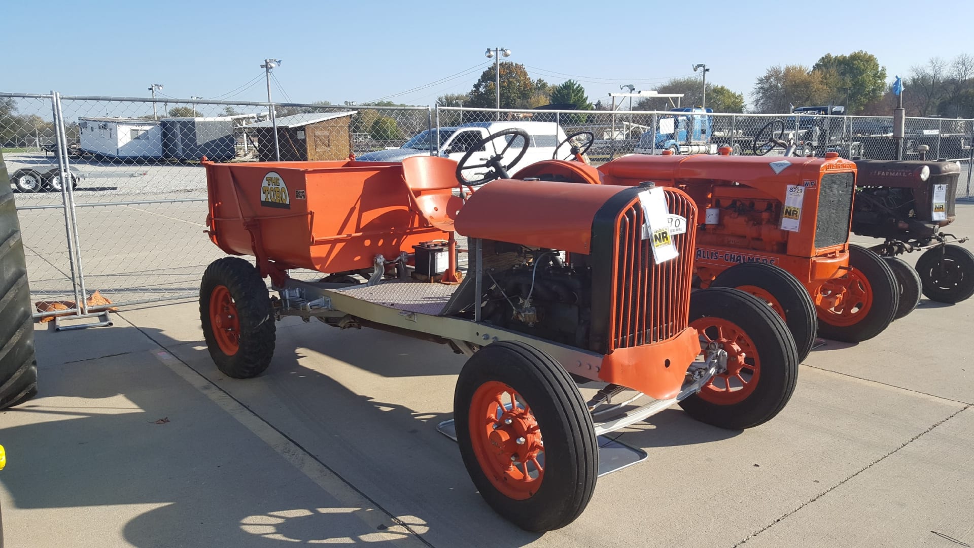 Toro Golf Course Tractor at Gone Farmin' Iowa Premier 2017 as S223