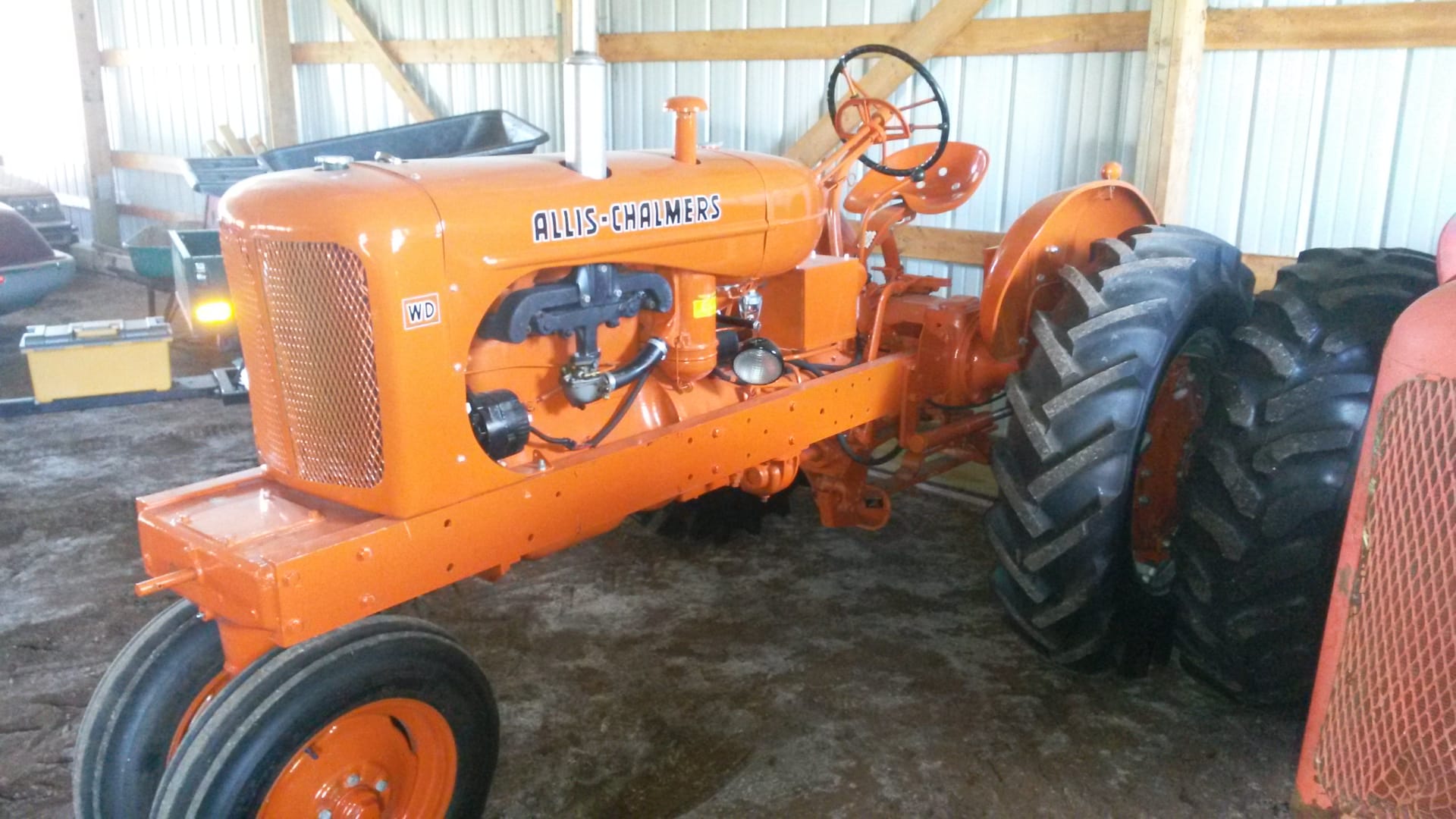 1953 Allis-Chalmers WD at Gone Farmin' Iowa Premier 2018 as F131
