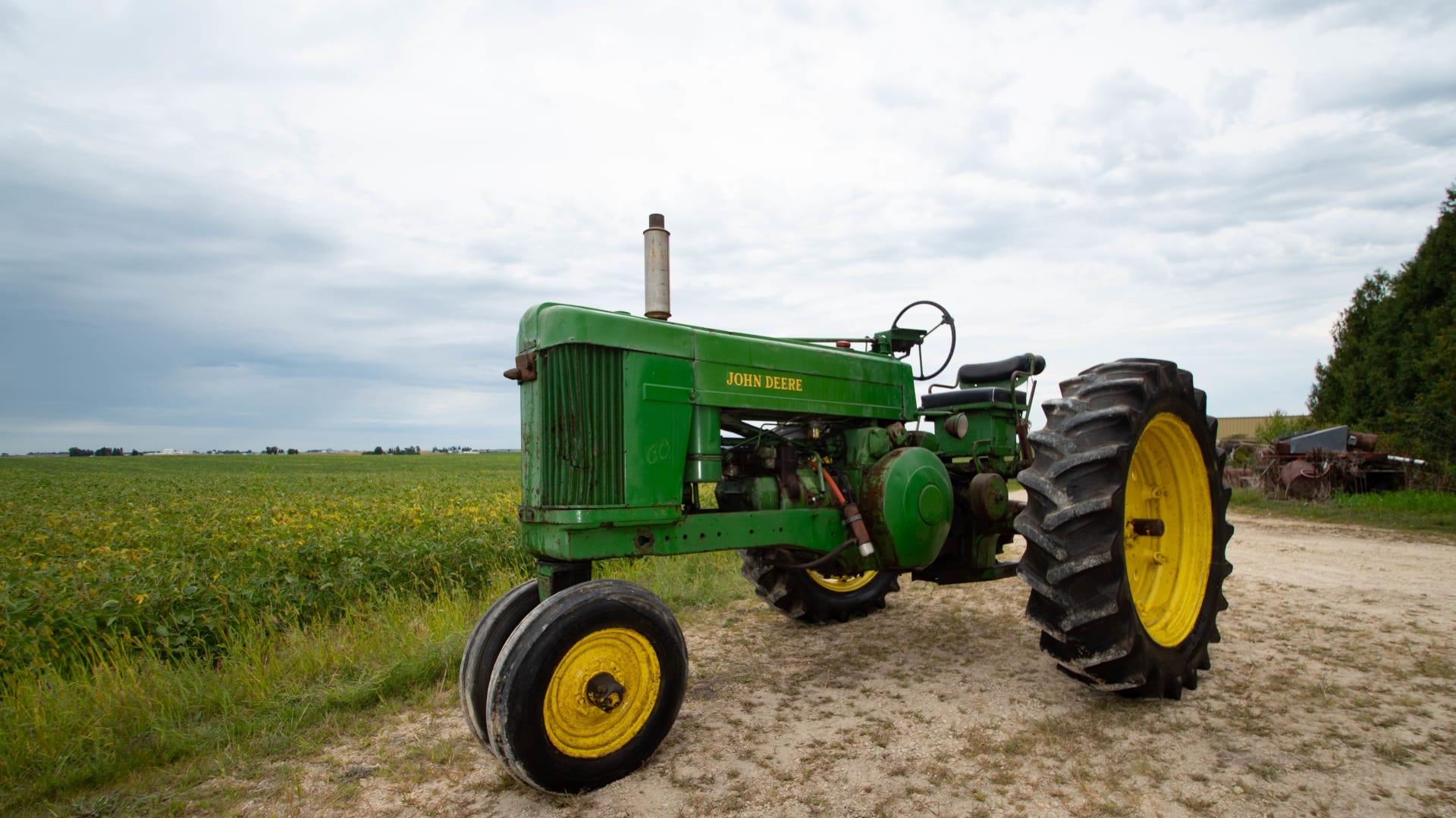 1954 John Deere 60 At Gone Farmin Fall Premier 2020 As T6 Mecum Auctions 4739