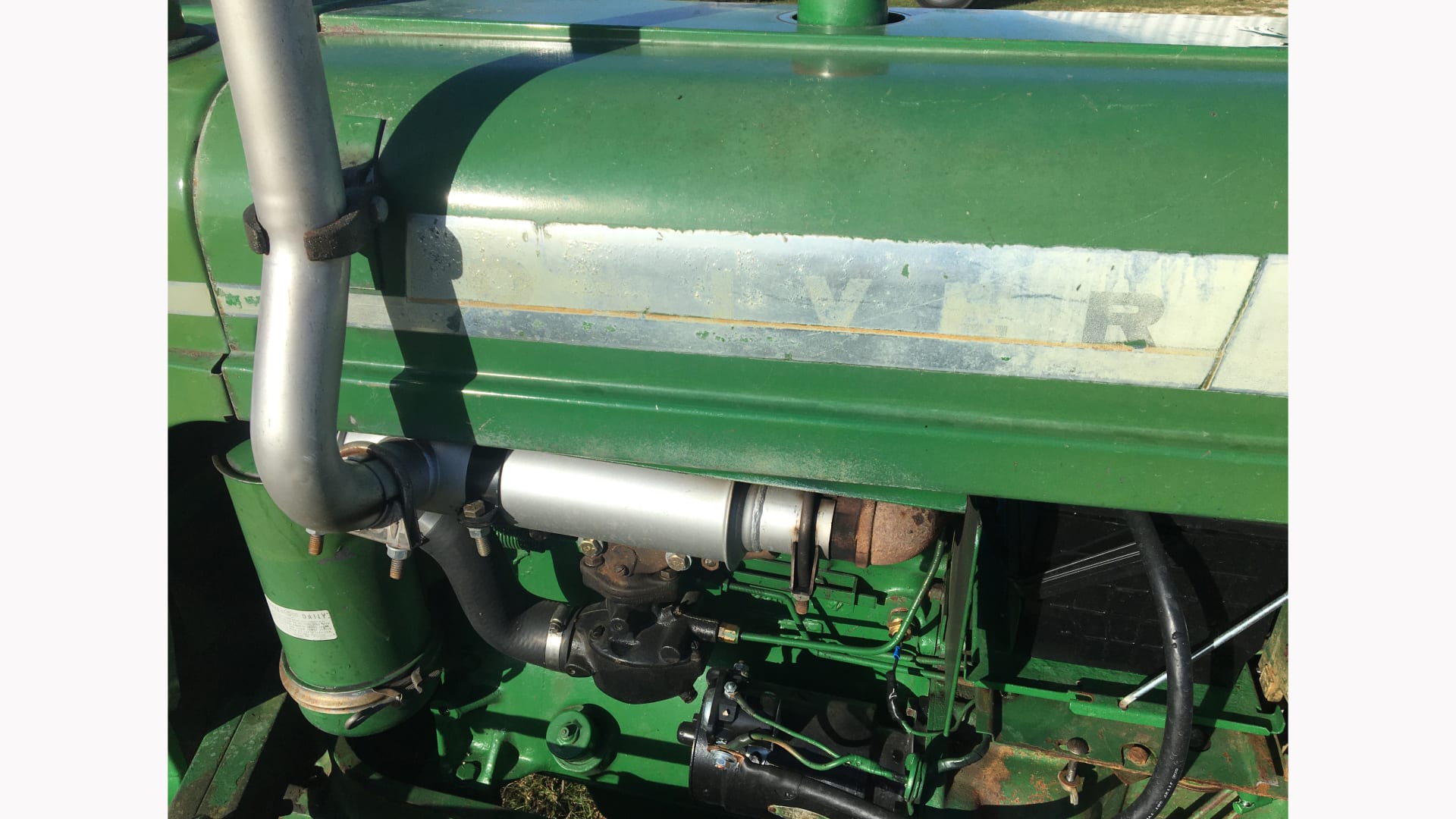 1973 Oliver 550 at Gone Farmin' Fall Premier 2020 as F77 Mecum Auctions