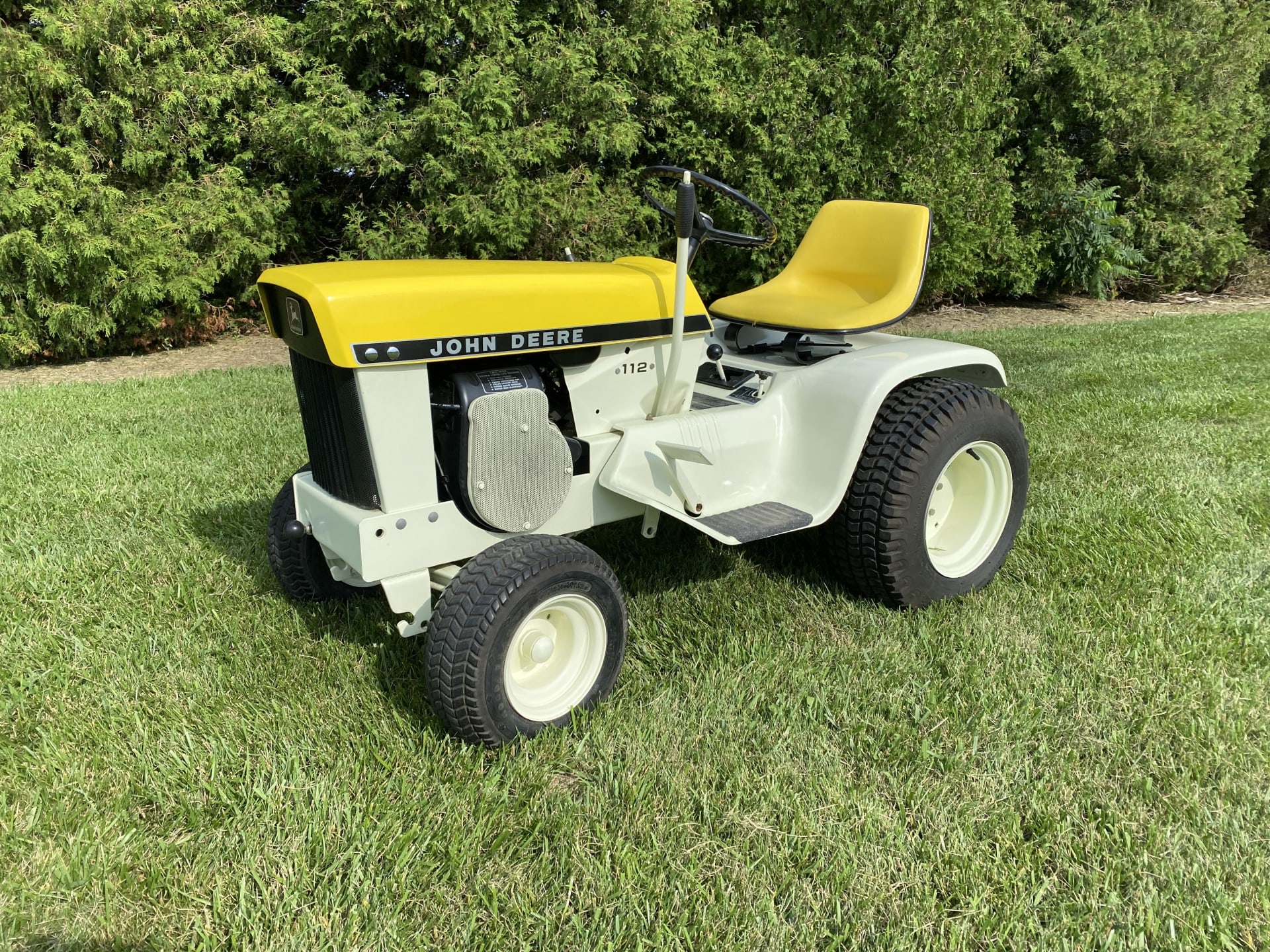 1970 John Deere 112 Patio Tractor at Gone Farmin' Fall Premier 2022 as