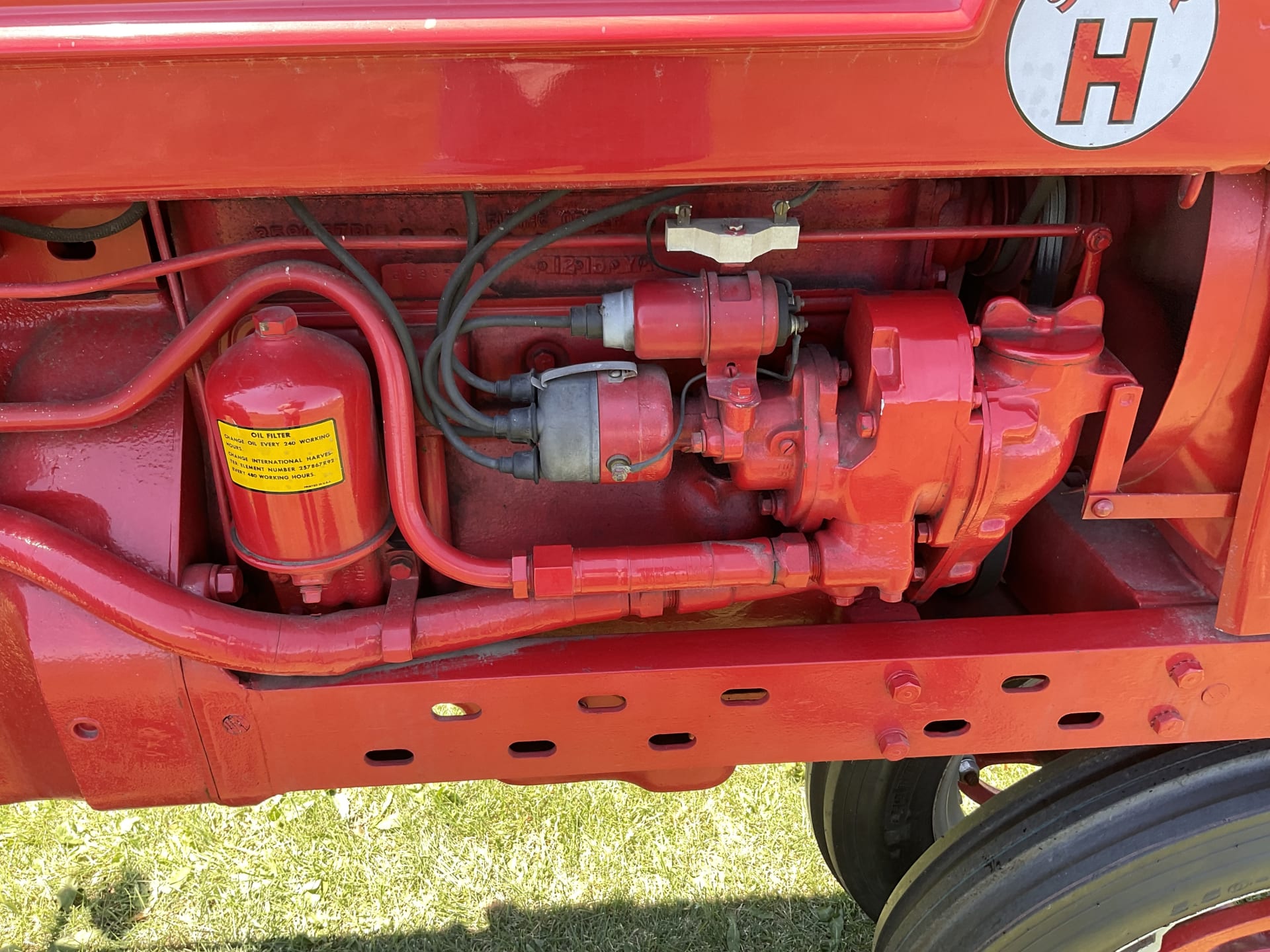 1954 Farmall Super H at Gone Farmin' Fall Premier 2022 as S86 Mecum