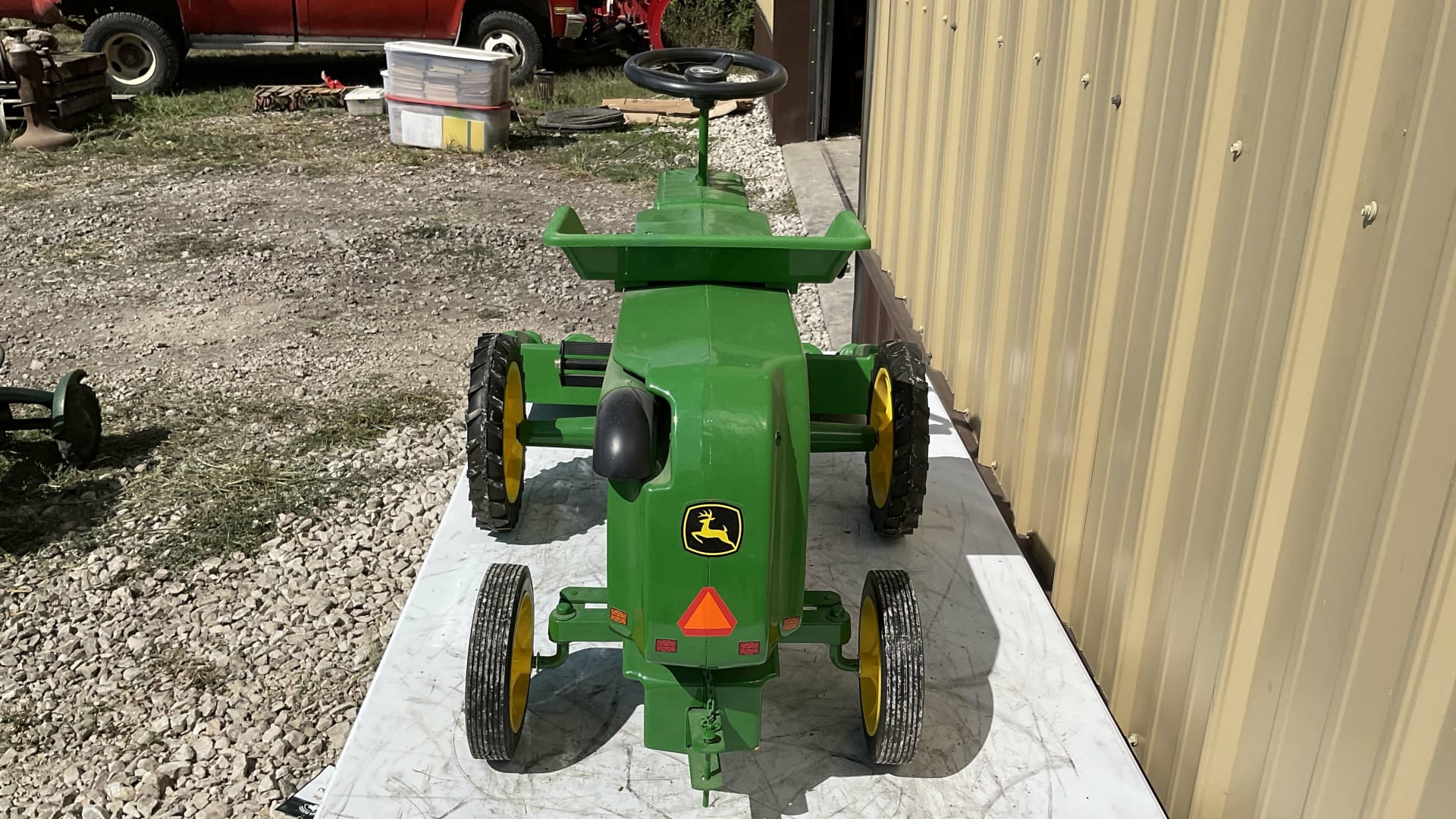 John Deere Combine Bullet Rotor 9870 STS Pedal Tractor at Gone Farmin