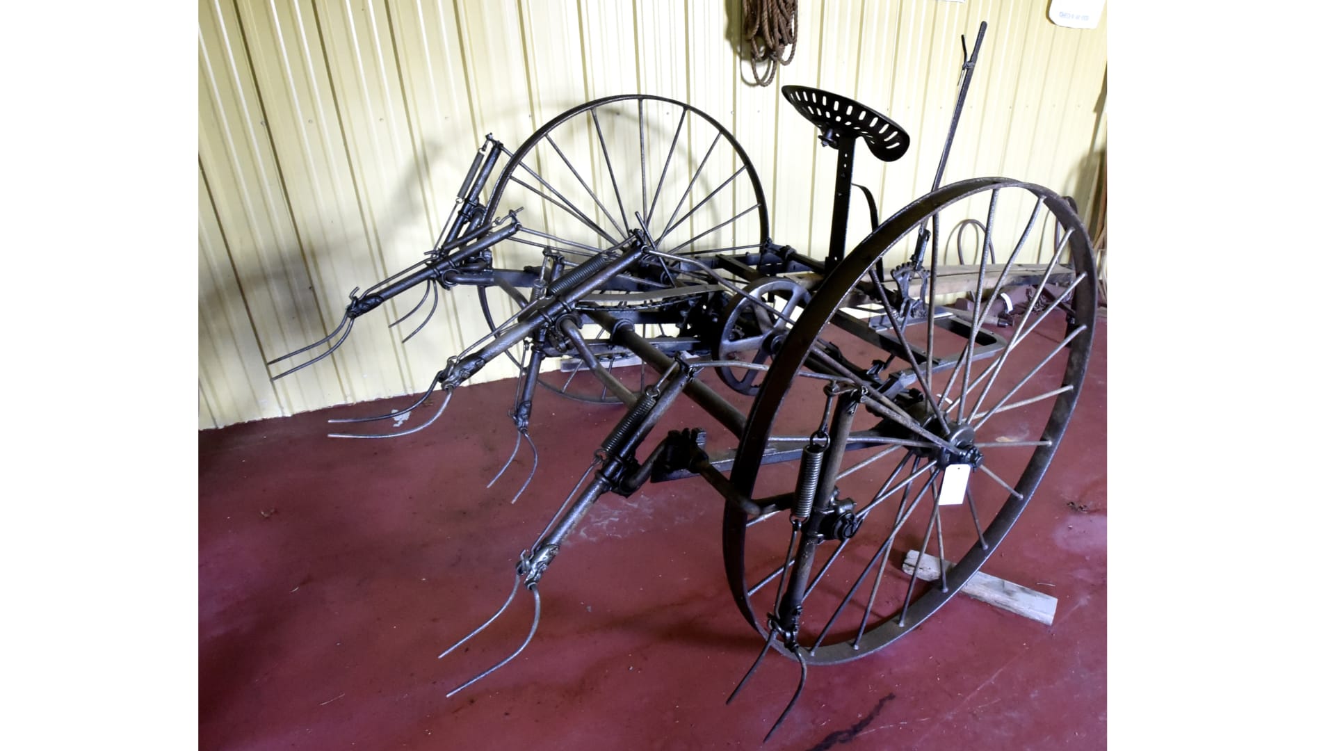 Horse Drawn Hay Tedder at The Henry (Bud) Reifsneider Estate Collection