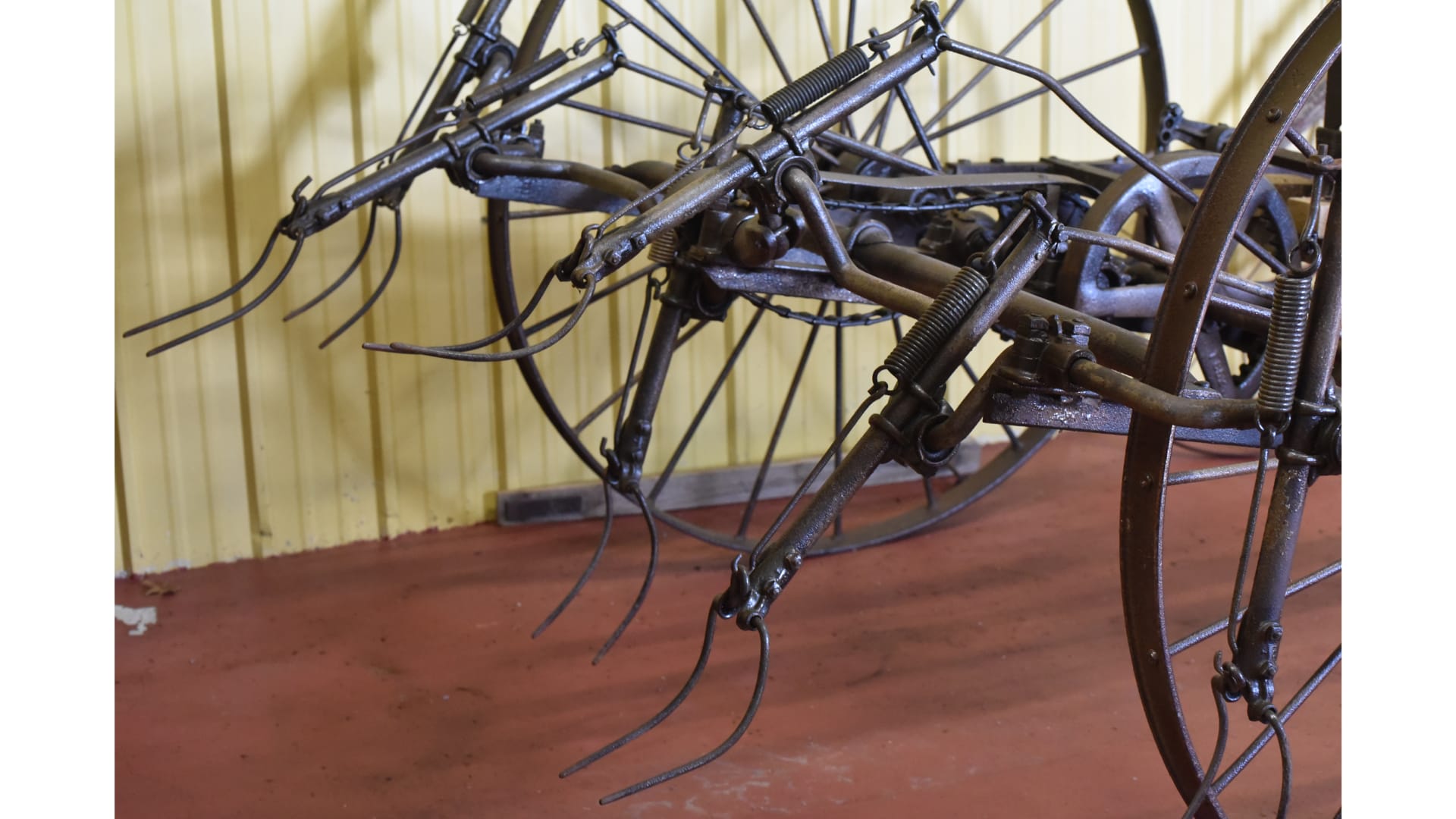 Horse Drawn Hay Tedder at The Henry (Bud) Reifsneider Estate Collection