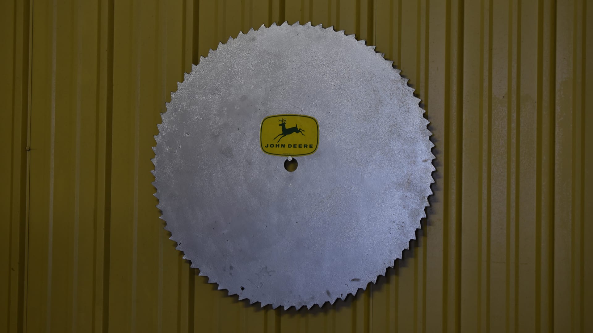 Large Circular Saw Blade at The Henry (Bud) Reifsneider Estate Collection 2017 as S376 Mecum