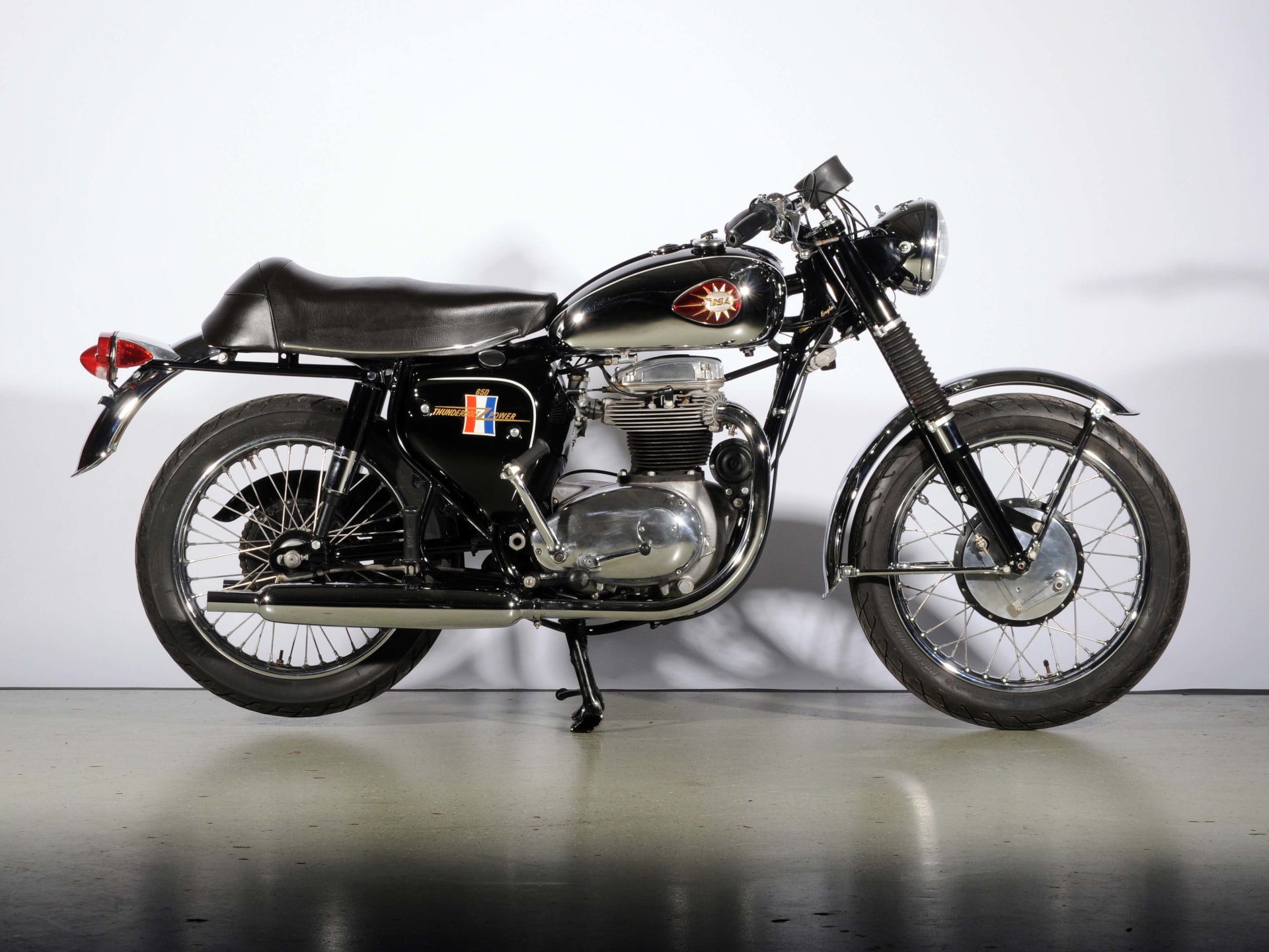 1967 BSA Thunderbolt at Houston Motorcycles 2014 as U58 Mecum Auctions