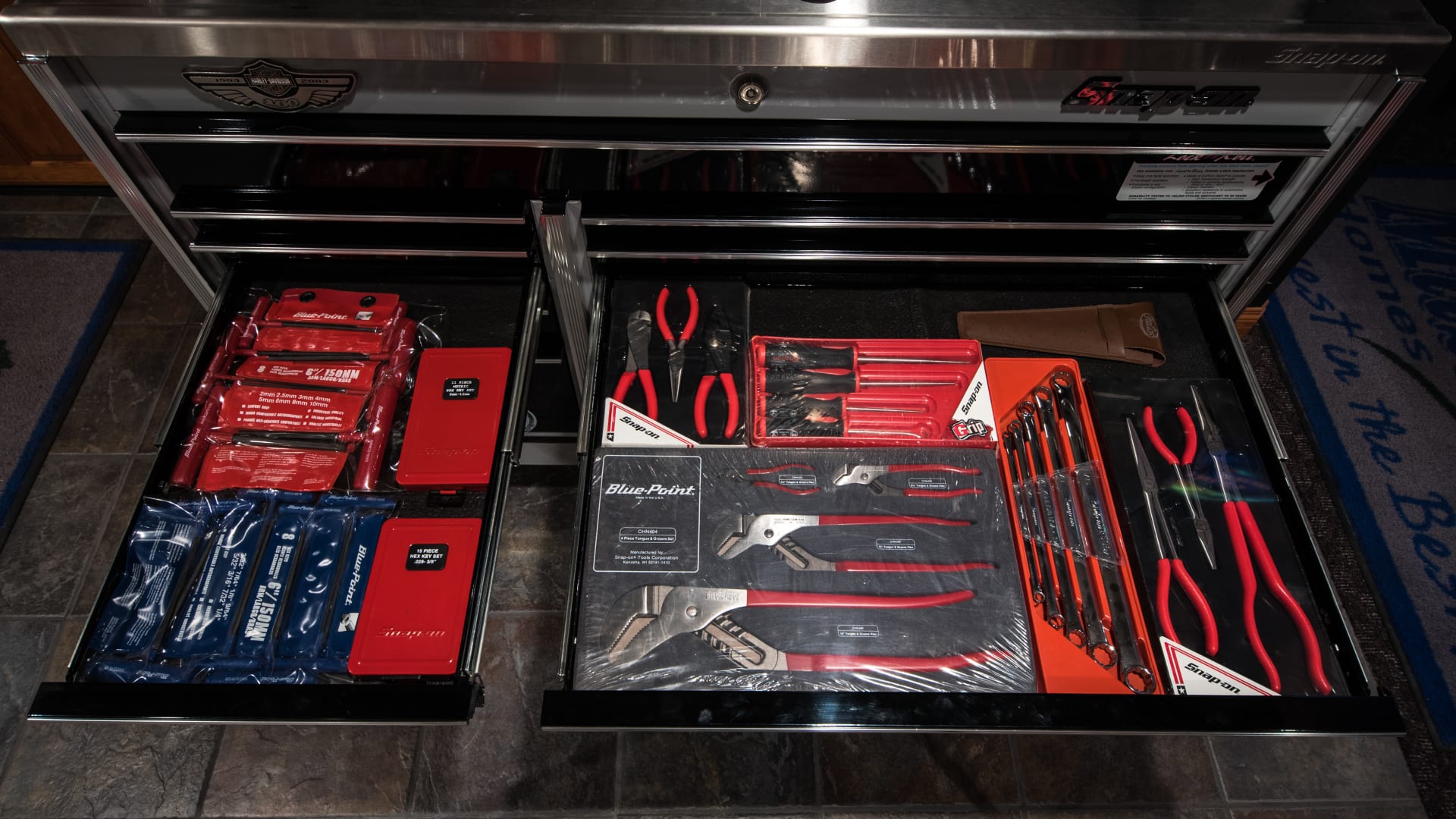 Complete Snap On HarleyDavidson 100th Anniversary Box Full Of Tools