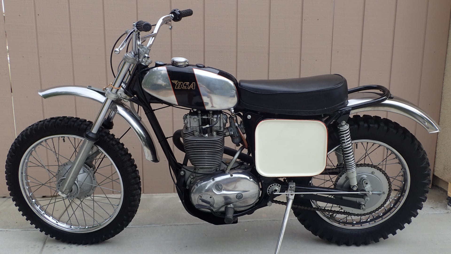 1971 BSA B50MX at Las Vegas Motorcycles 2018 as W77 Mecum Auctions