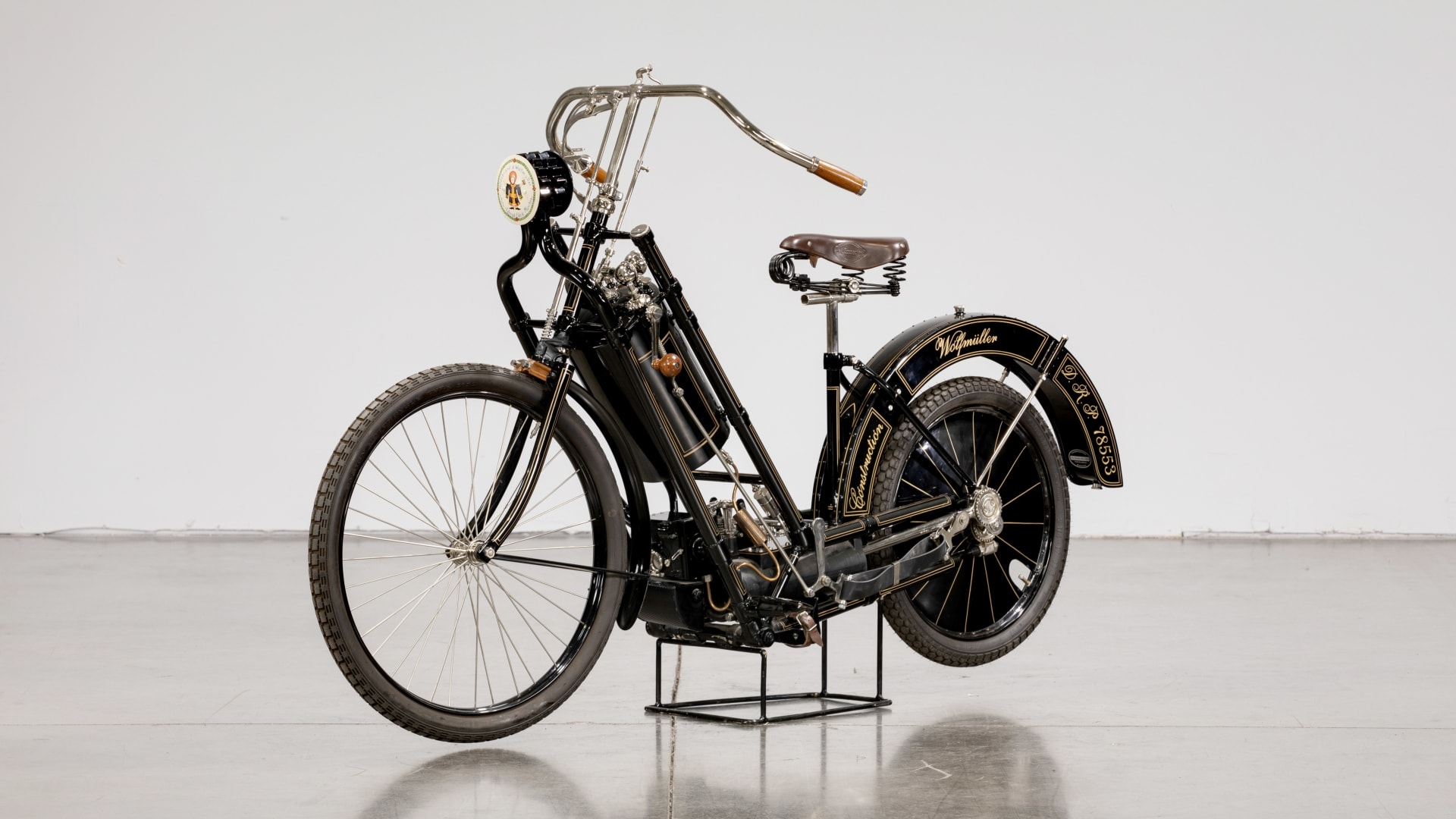 1894 Hildebrand And Wolfmuller Replica at Las Vegas Motorcycles 2019 as