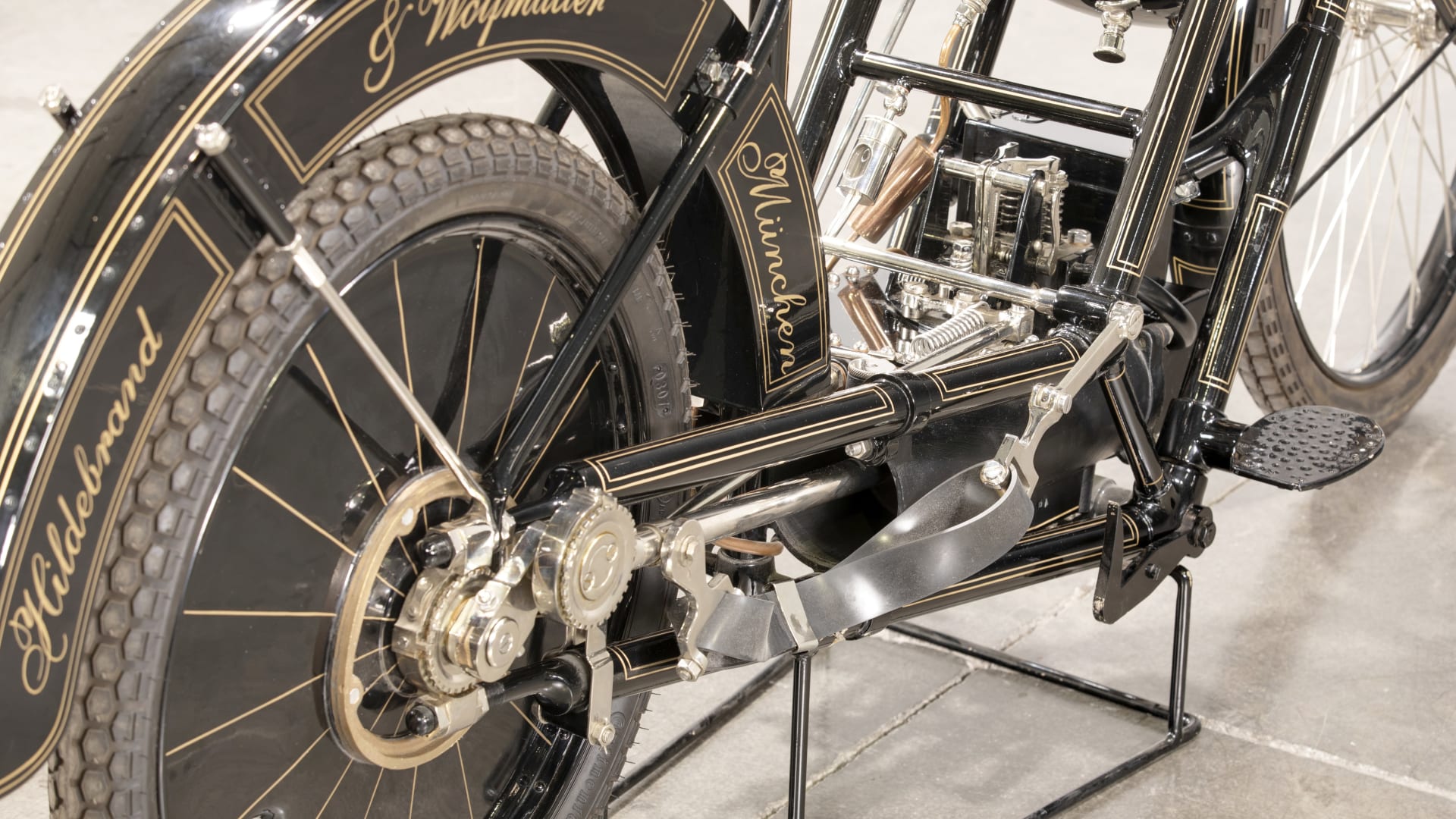 1894 Hildebrand And Wolfmuller Replica at Las Vegas Motorcycles 2019 as