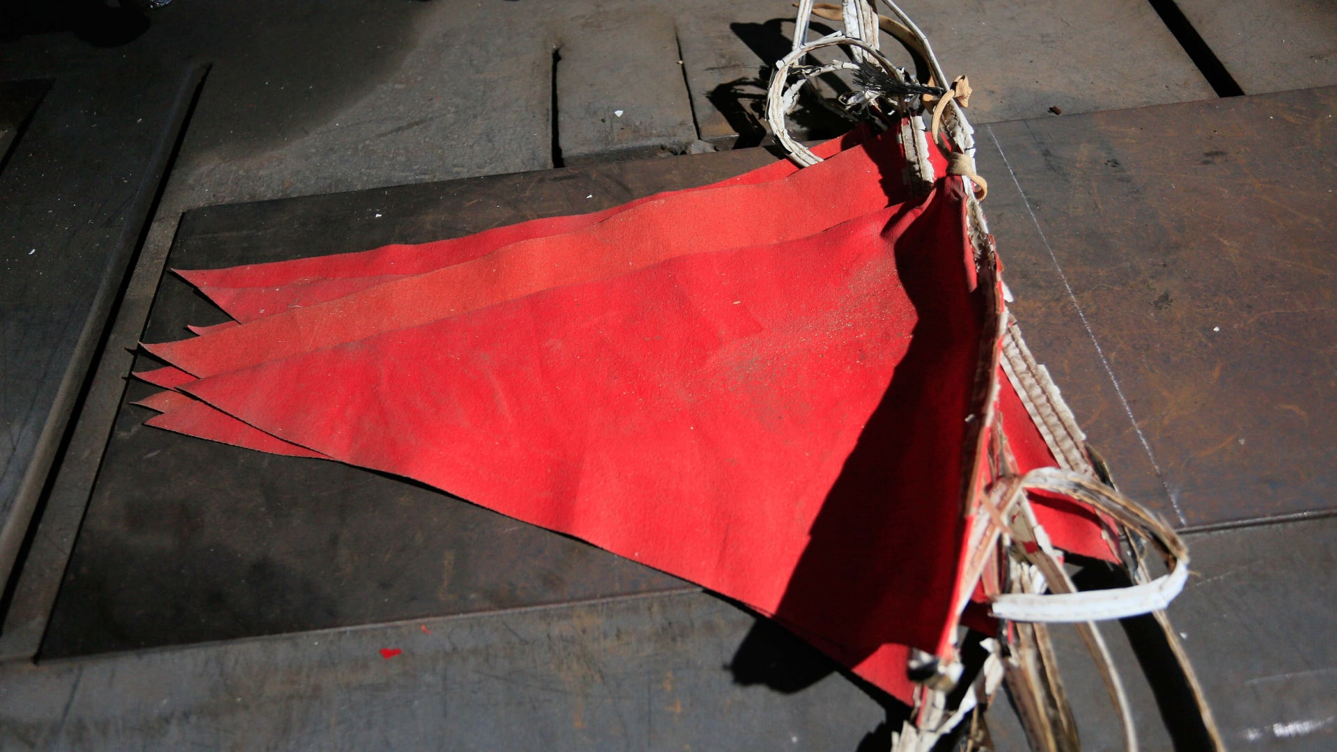 Indian Motorcycle Multi Pennant Banner 8 Flags at Las Vegas Motorcycles