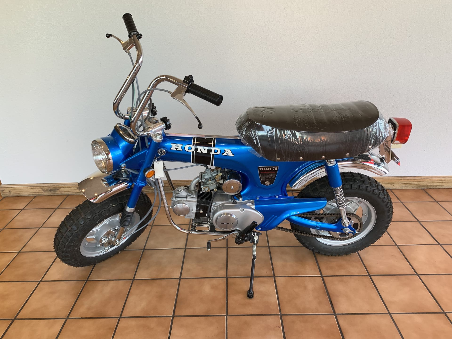1970 Honda Trail 70 at Las Vegas Motorcycles 2020 as T4 Mecum Auctions