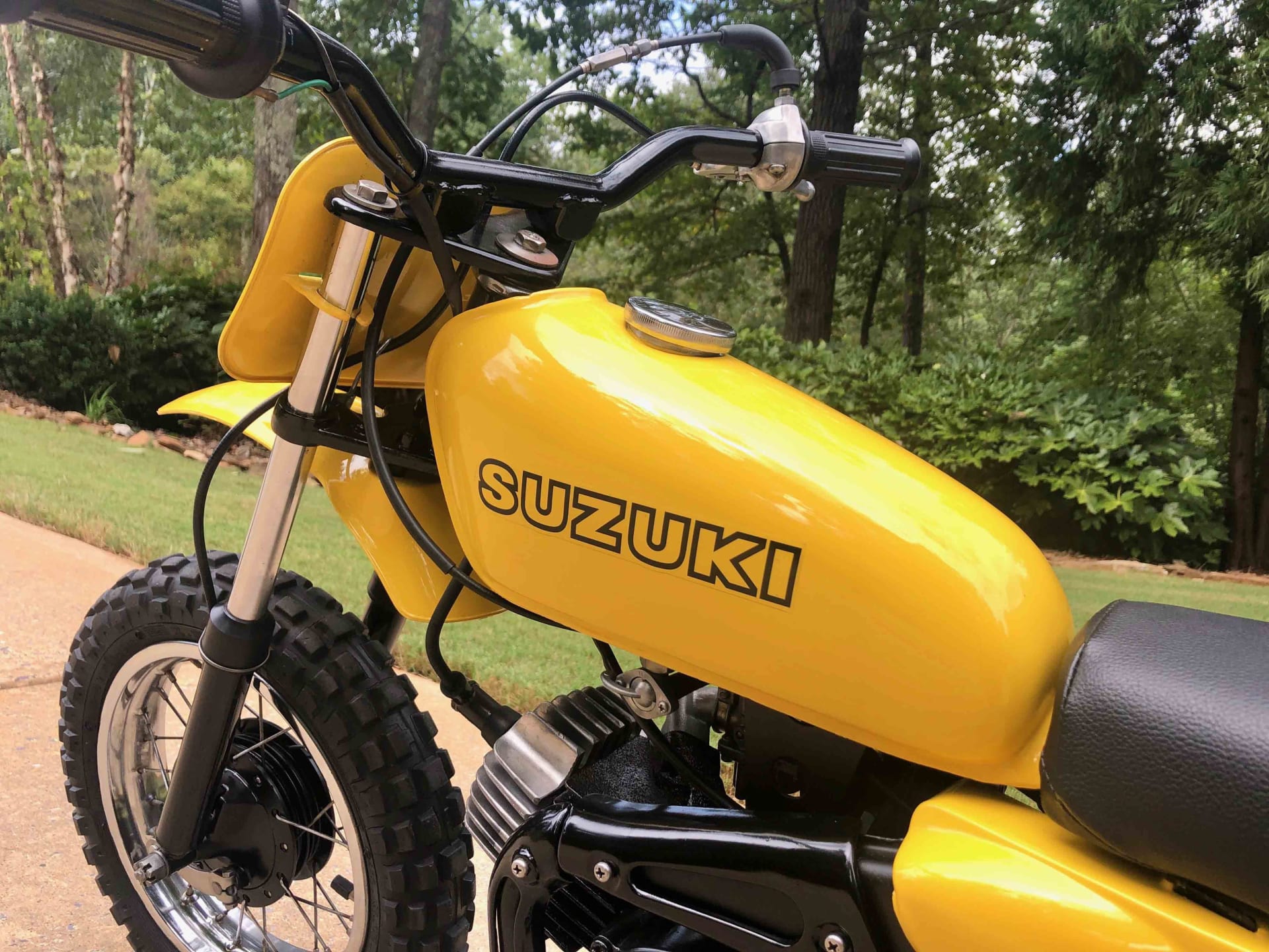 1980 Suzuki JR50 at Las Vegas Motorcycles 2021 as F18 Mecum Auctions