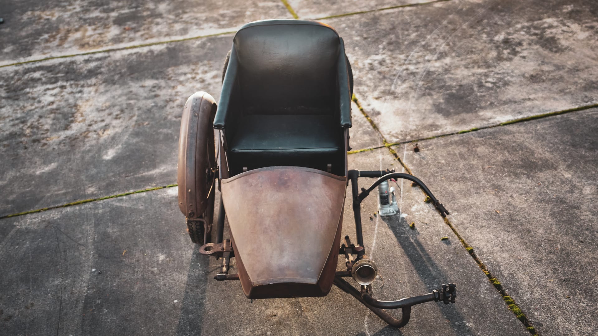 1916 harley davidson with sidecar