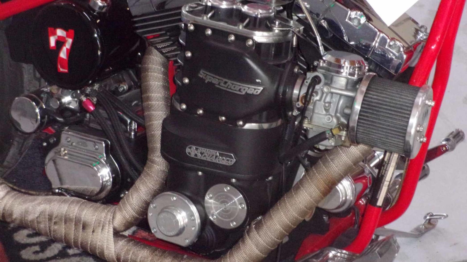 2007 South Florida Choppers Bobber at Las Vegas Motorcycles 2021 as