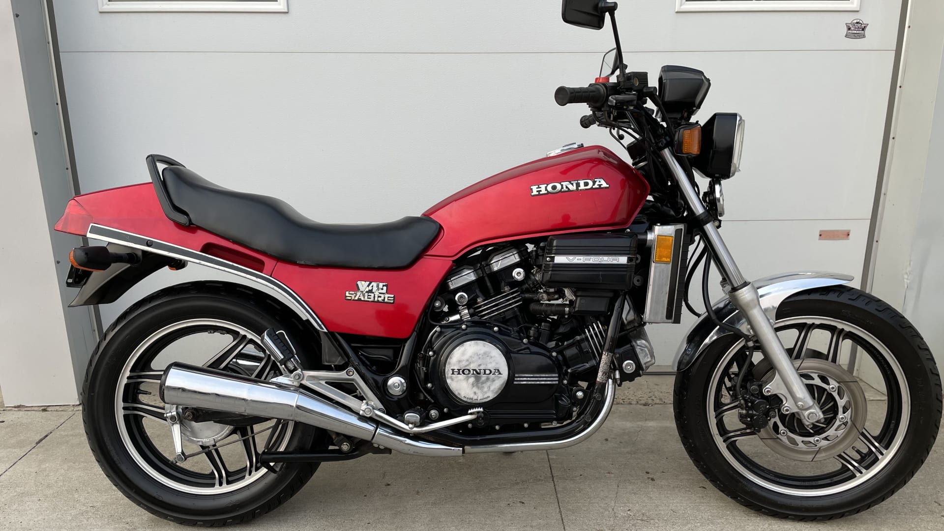 1982 Honda V45 Sabre at Las Vegas Motorcycles 2022 as T294 Mecum Auctions