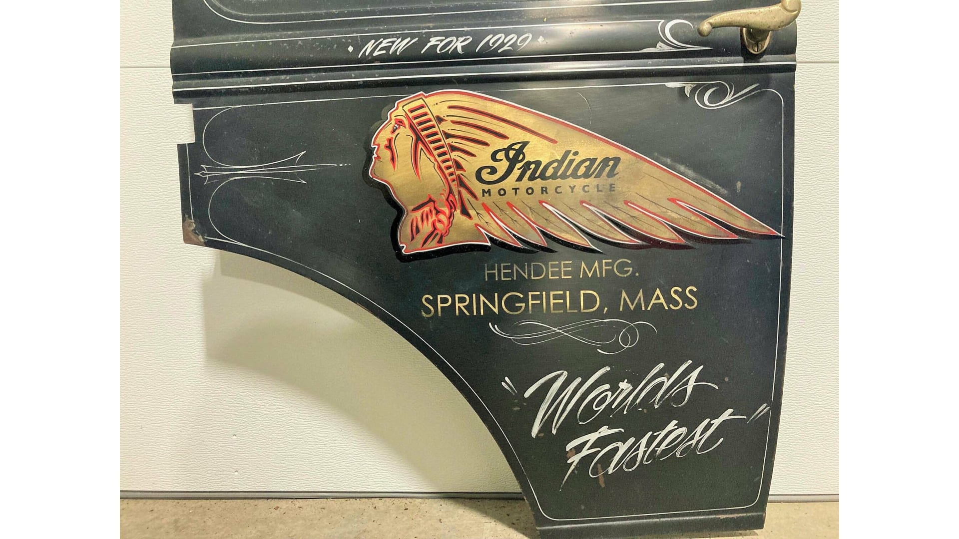 1920s Ford Model A Door at Las Vegas Motorcycles 2022 as Z211 Mecum