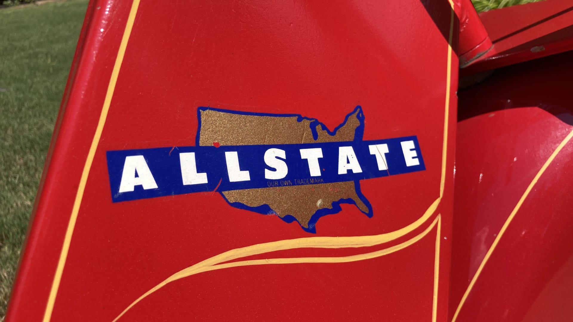 1957 Allstate Cushman Eagle at Las Vegas Motorcycles 2023 as T94