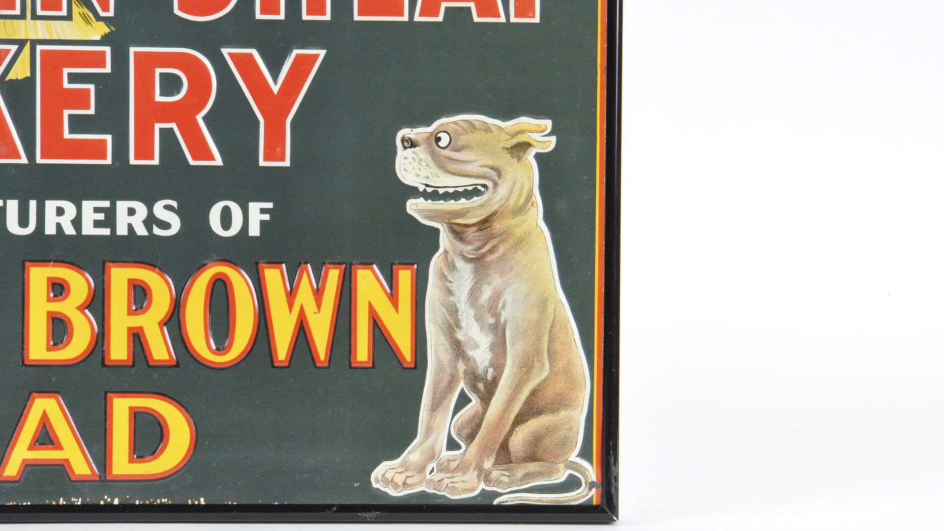 Buster Brown Bread Sign SSTE 29x20 at The Road Art Auction 2015 as S225 Mecum Auctions