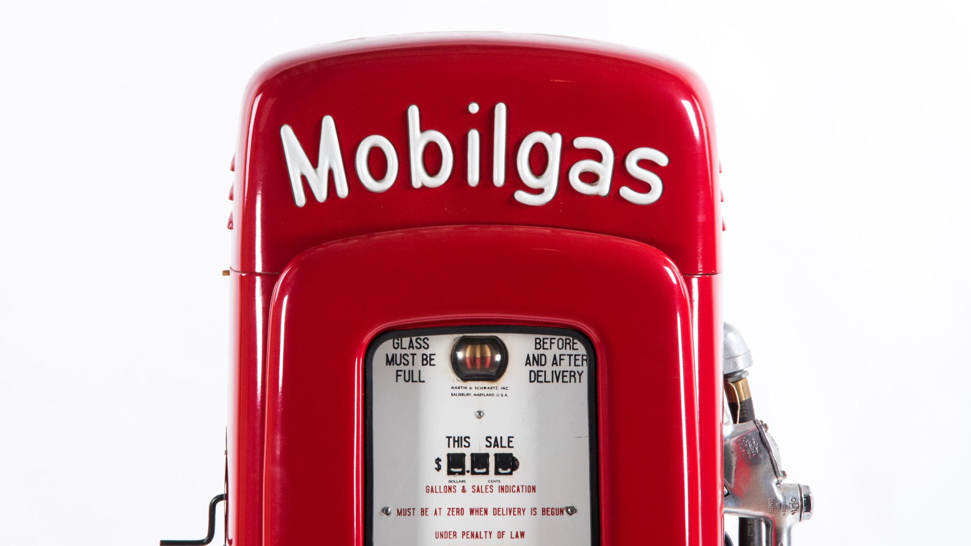 Mobil Gas Martin And Schwartz Gas Pump at Indy Road Art 2017 as K126