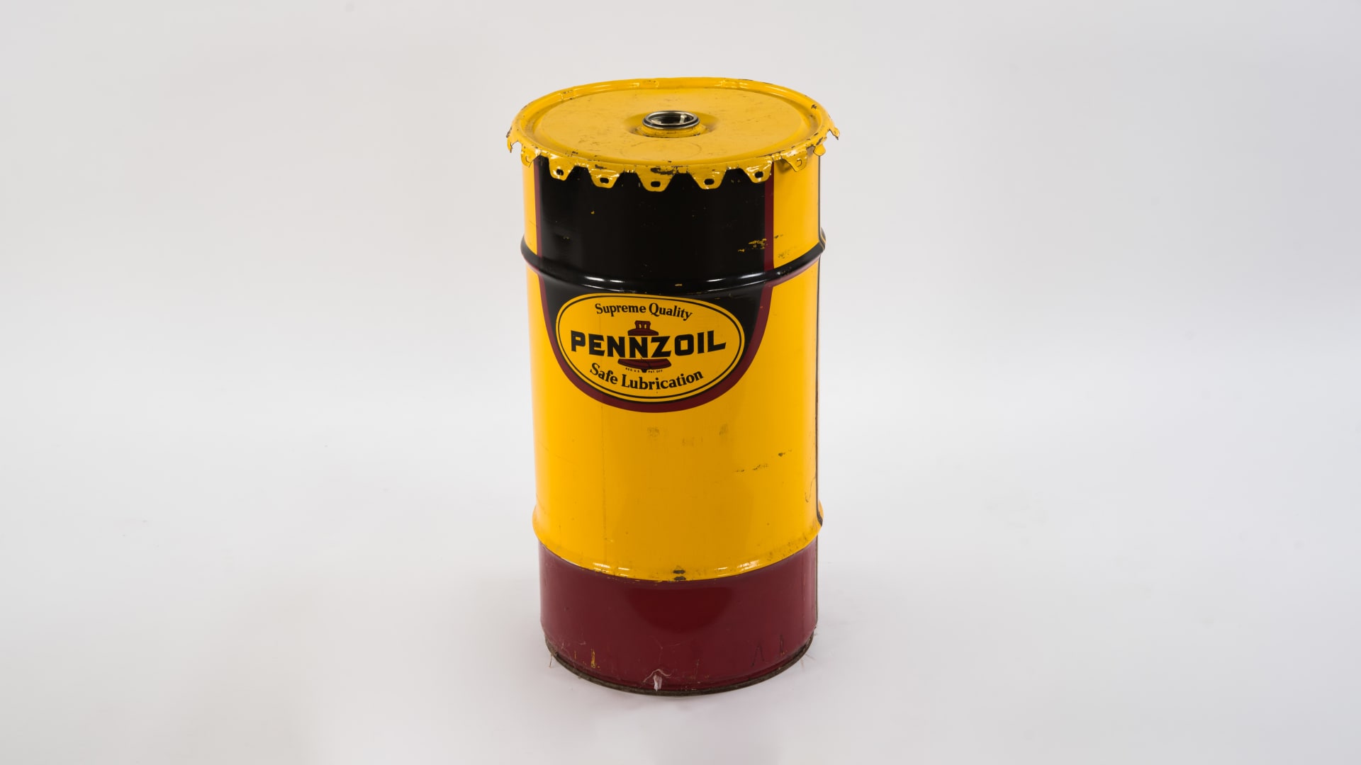 Pennzoil Oil Drum at The Road Art Collection 2017 as T55 Mecum Auctions