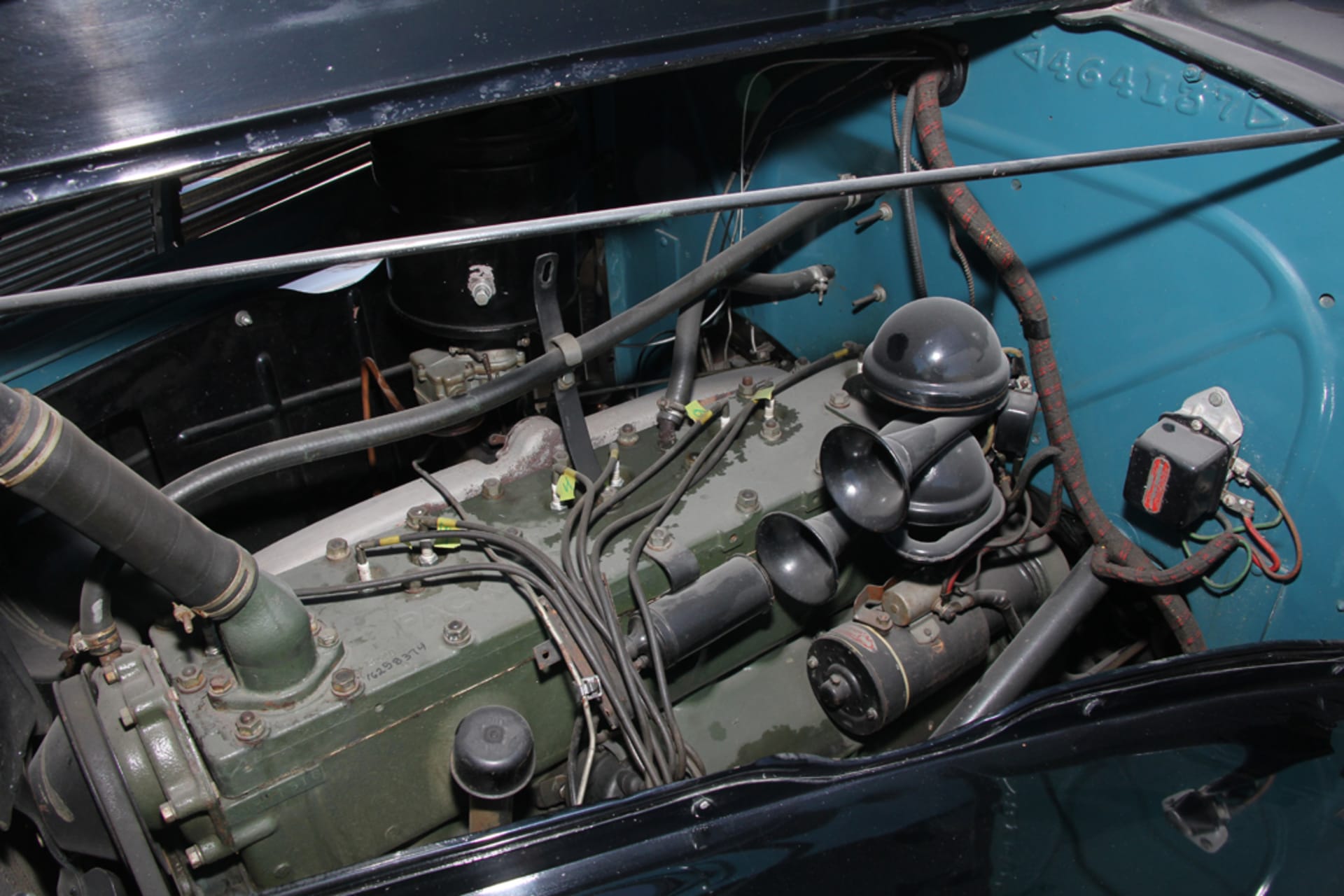 1938 Packard Eight Brewster Limousine at Rogers' Classic Car Museum