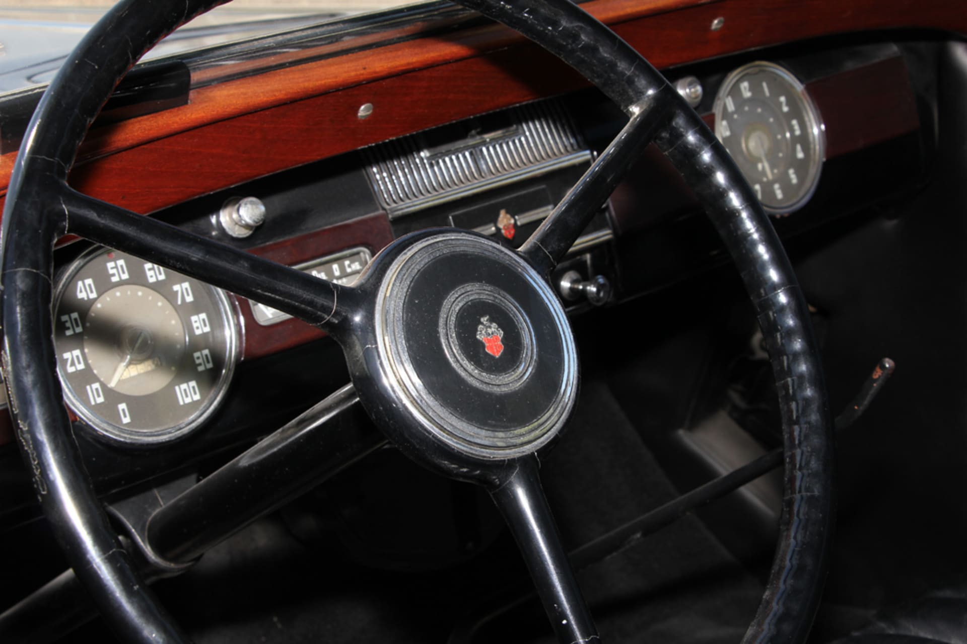 1938 Packard Eight Brewster Limousine at Rogers' Classic Car Museum