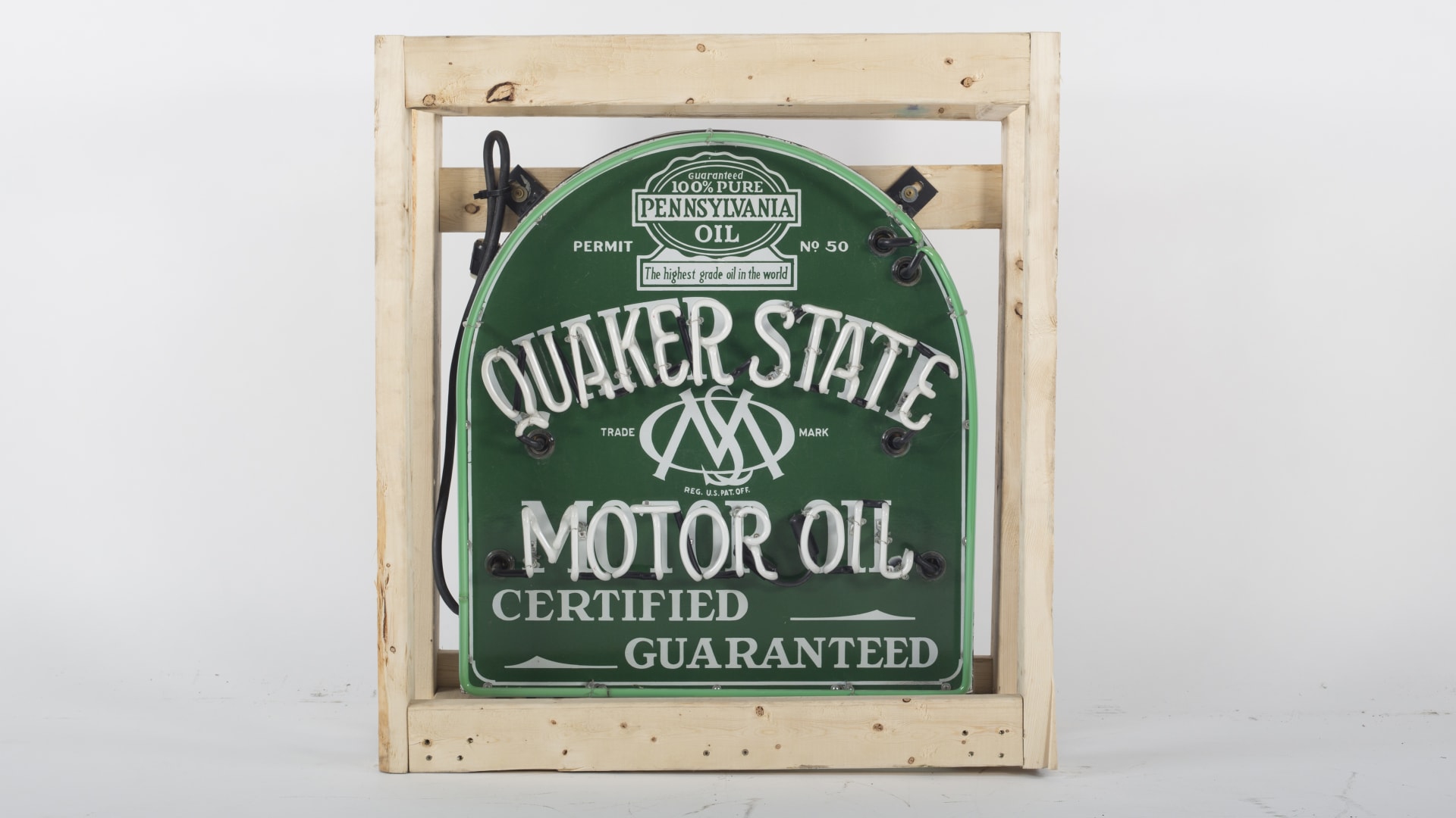 Quaker State SSPN 27x30x8 at Harrisburg Road Art 2018 as K8 Mecum