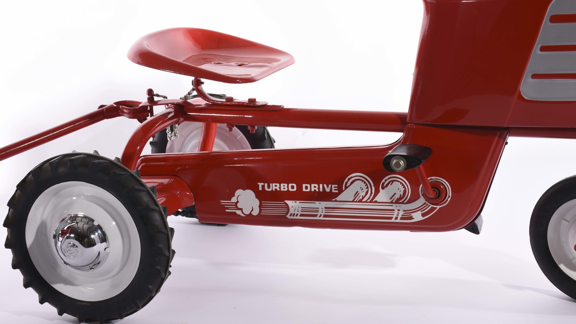 Restored 1950s Murray Trac Pedal Tractor With DumpTrac 65x20x28 at