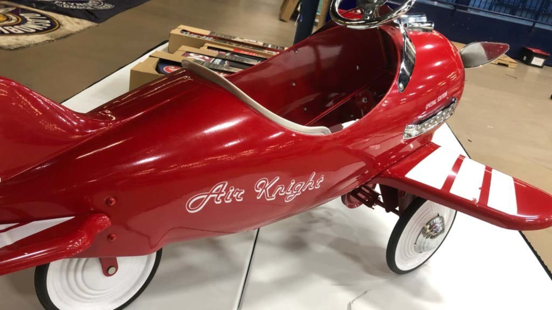 Air Knight Pedal Plane at Harrisburg Road Art 2019 as K83.2 Mecum