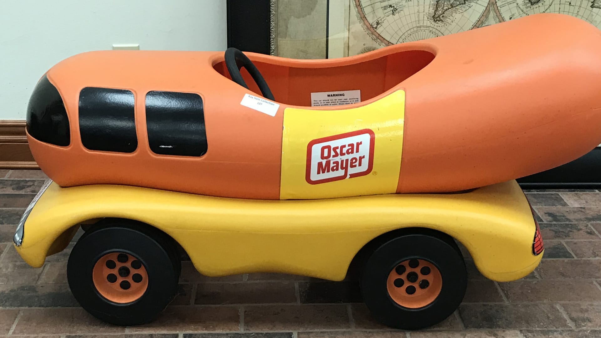 Oscar Mayer Wienermobile Pedal Car at Indy Road Art 2018 as H14 Mecum Auctions