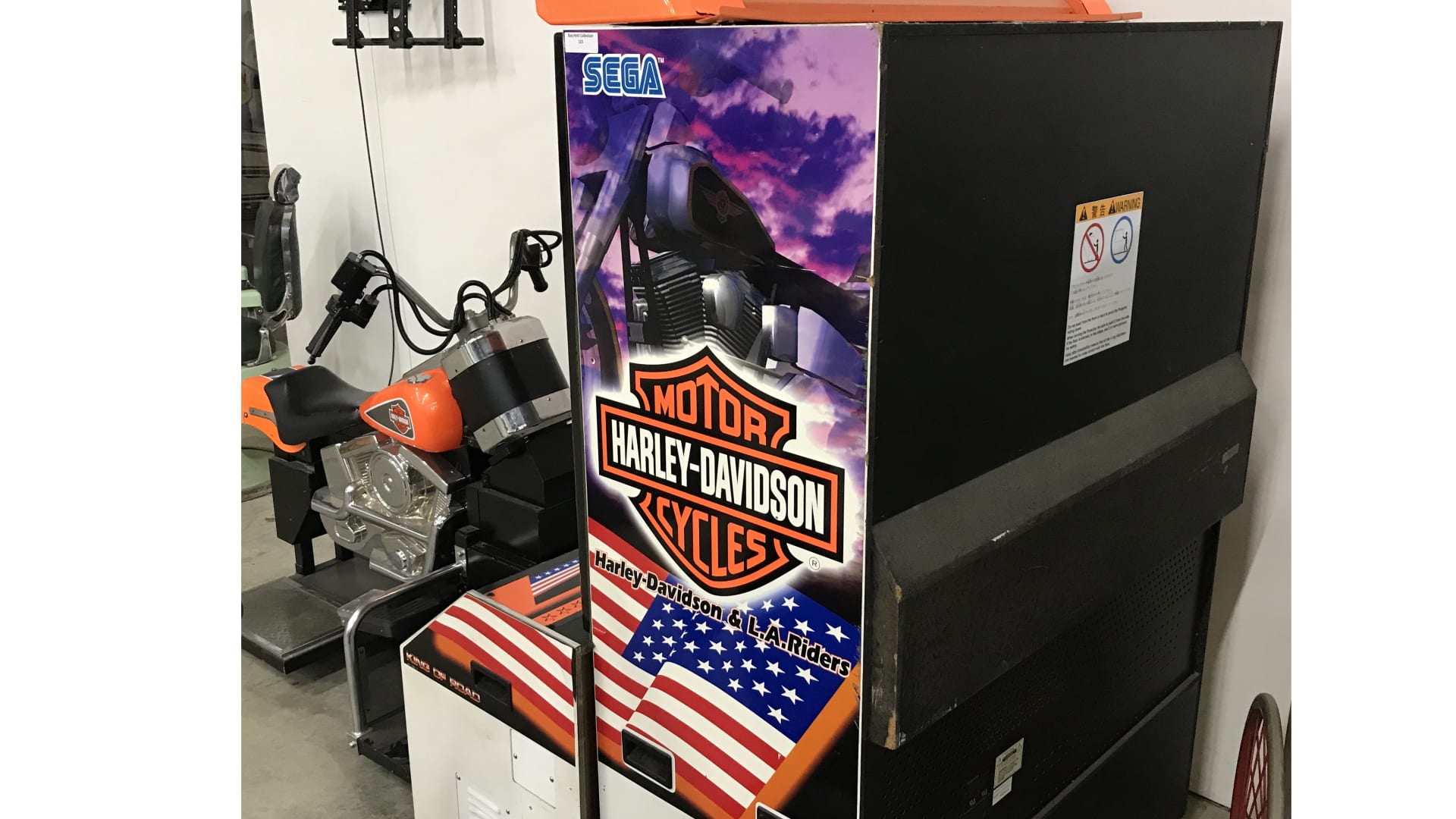 HarleyDavidson Arcade Game 80 X 46 X 102 at Indy