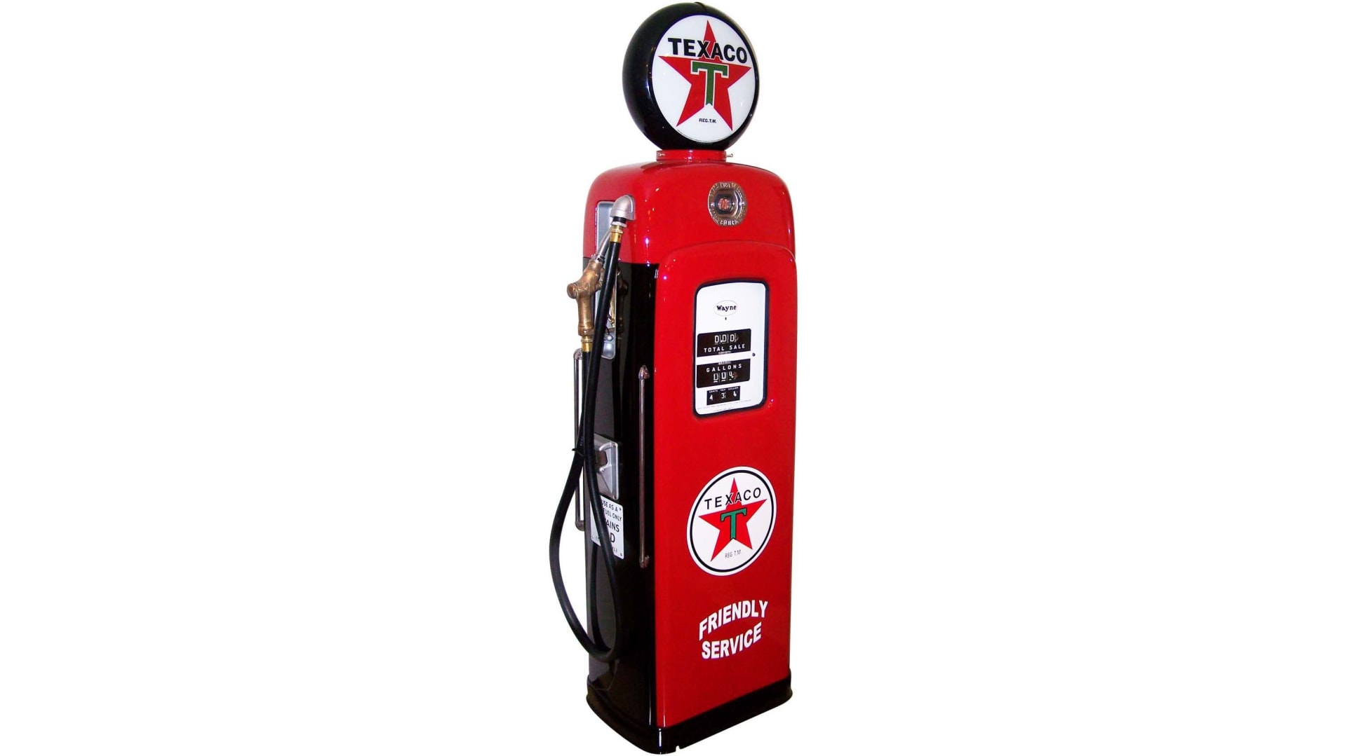 Texaco Gas Pump at Indy Road Art 2019 as J209 Mecum Auctions