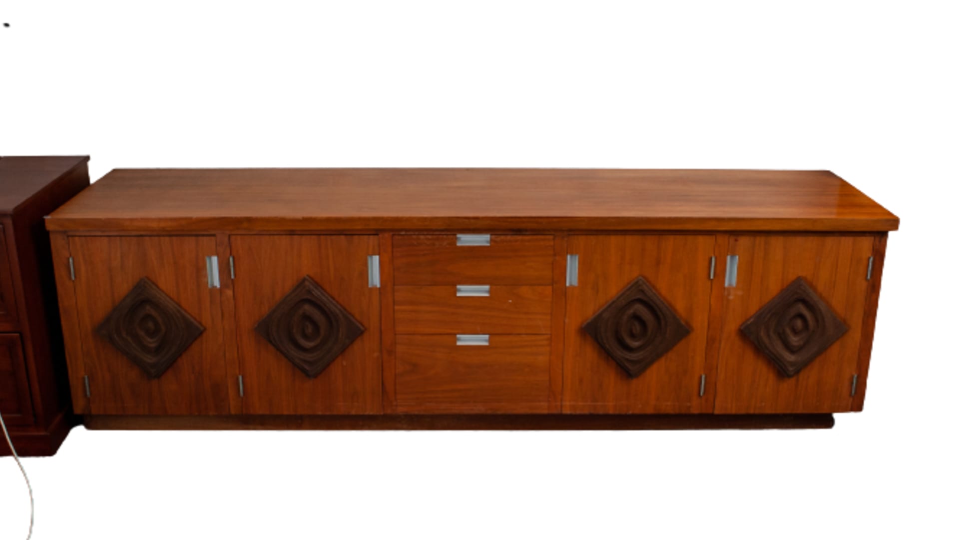 Wooden Credenza at Indy Road Art 2021 as P125 Mecum Auctions