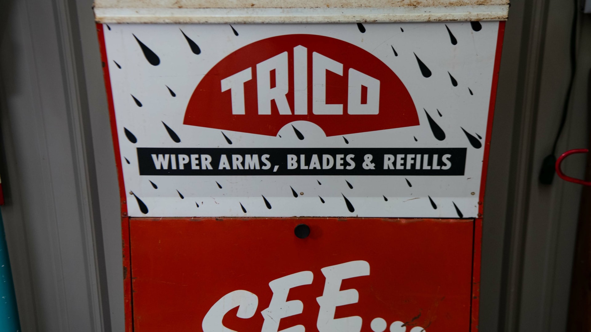 Trico Wiper Blades Display at Indy Road Art 2022 as E452 Mecum Auctions