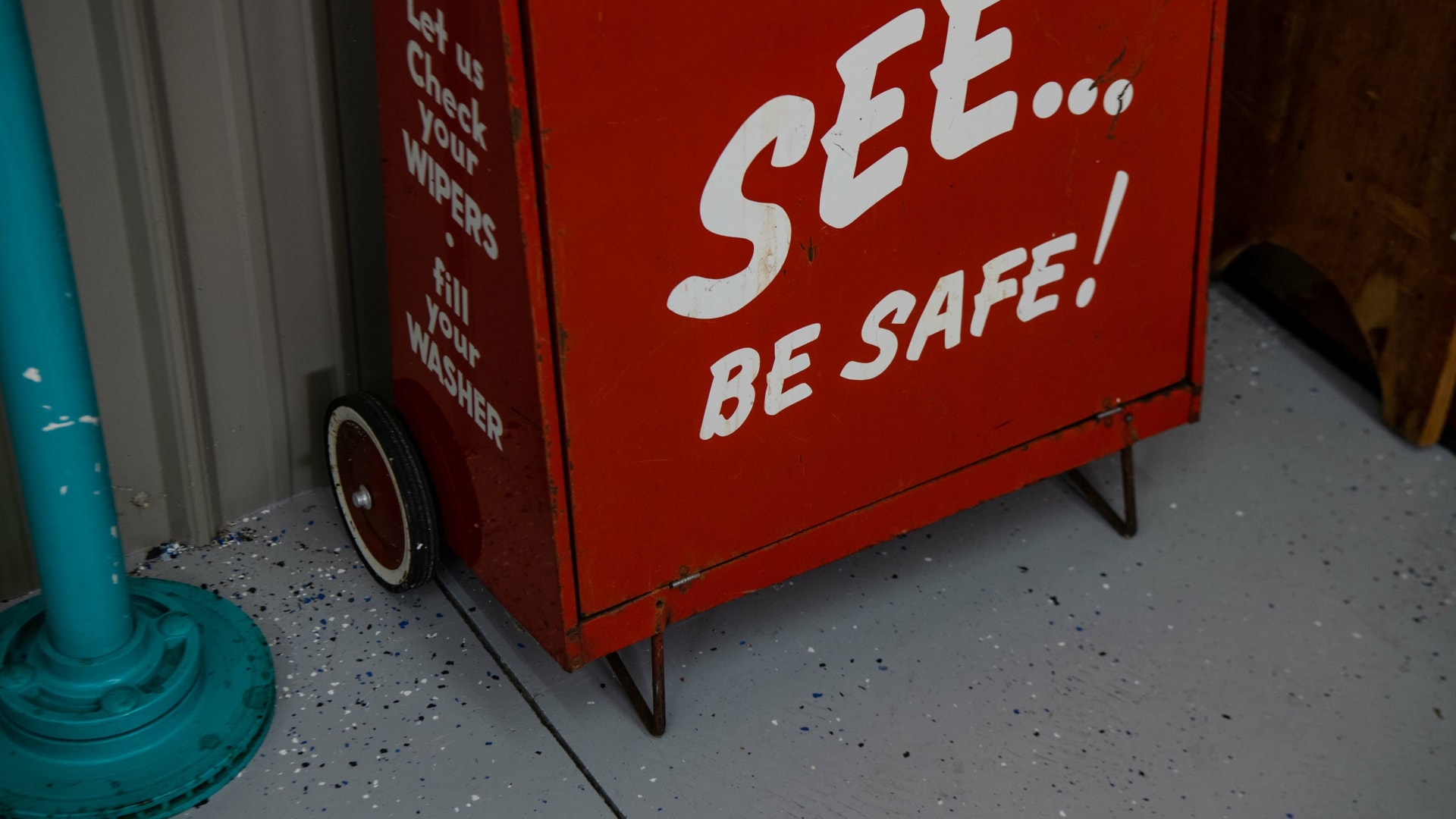 Trico Wiper Blades Display at Indy Road Art 2022 as E452 Mecum Auctions