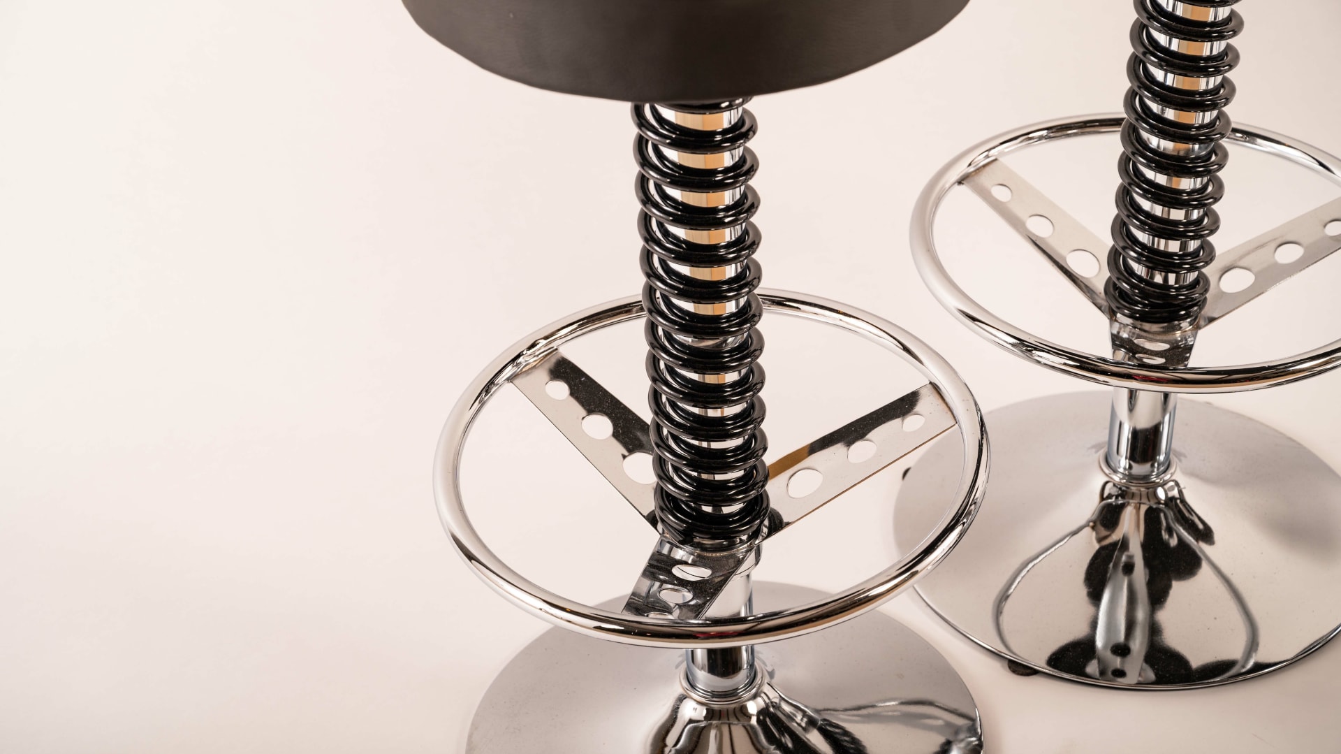 Shock Absorber Table and Stools at Indy Road Art 2022 as M420 Mecum