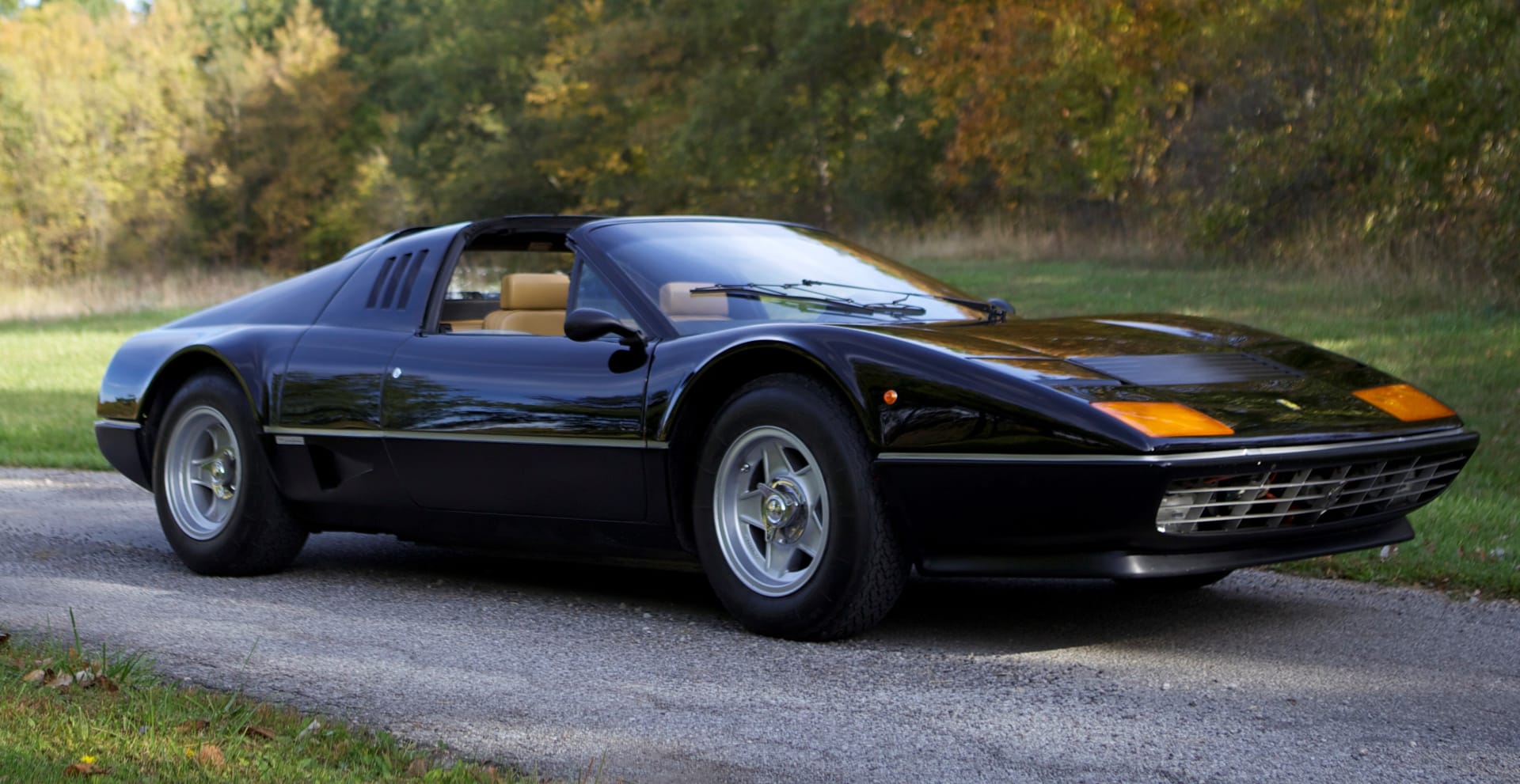 Matrix 1:43 Ferrari 512 BB Targa Straman Año De Construcción 1978 Negro Mx40604 182