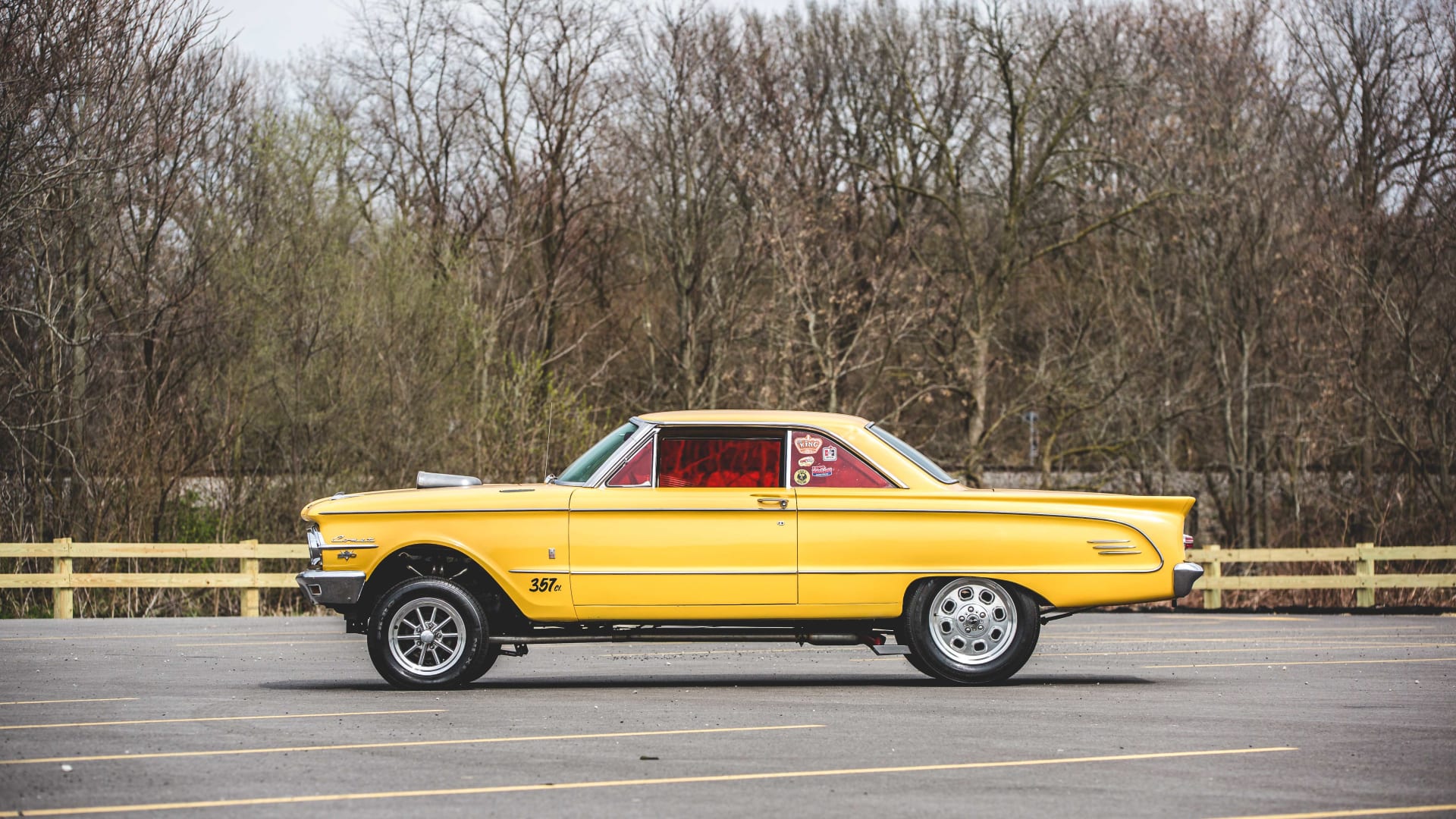 1963 Mercury Comet Gasser at Indy 2017 as W95 Mecum Auctions