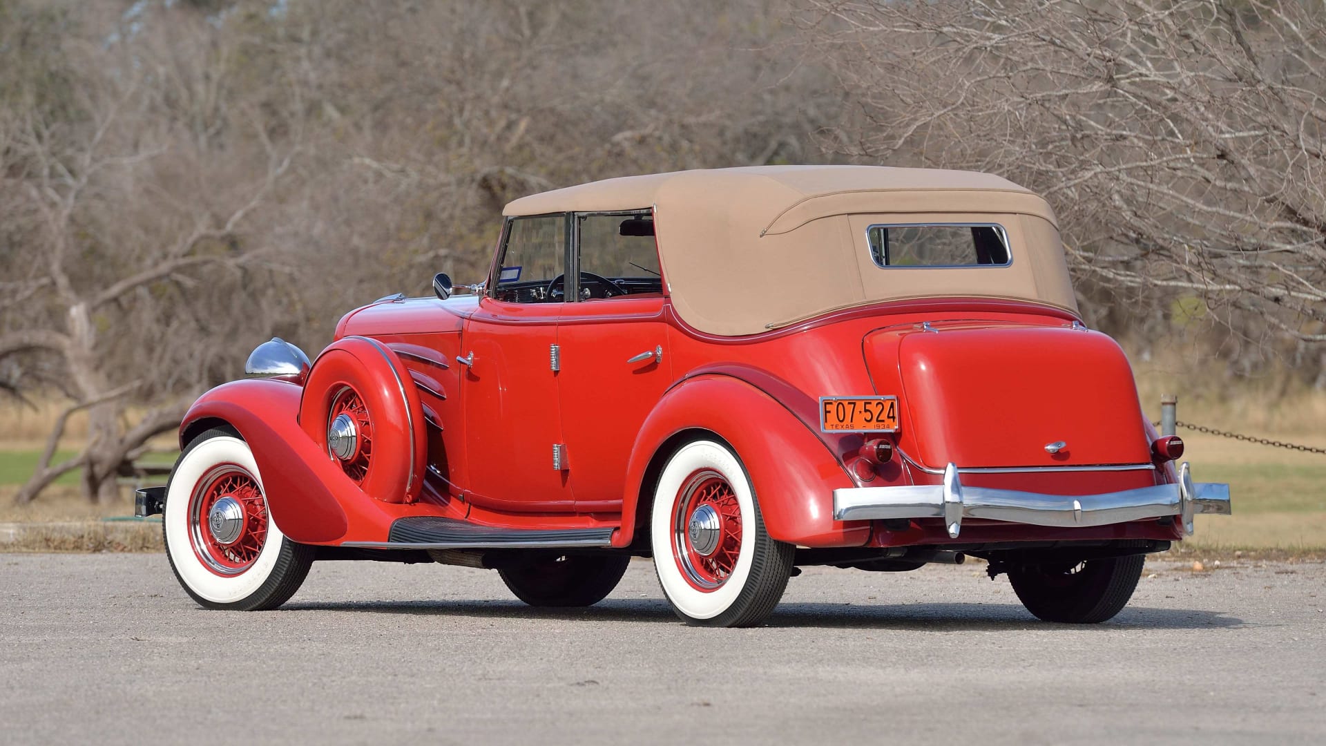 1934 Auburn 850Y Phaeton at Indy 2018 as S134 - Mecum Auctions