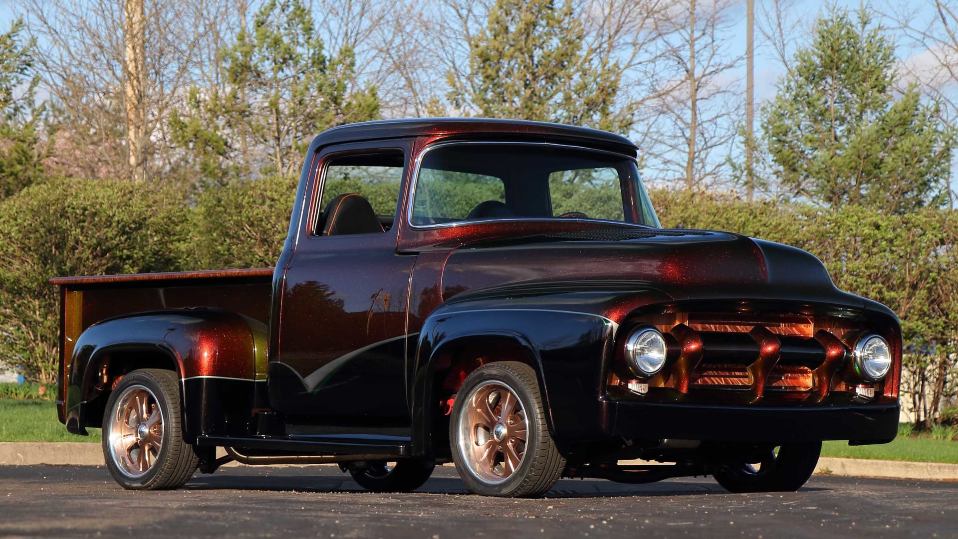 1956 Ford F100 Pickup at Indy 2019 as U101.1 Mecum Auctions