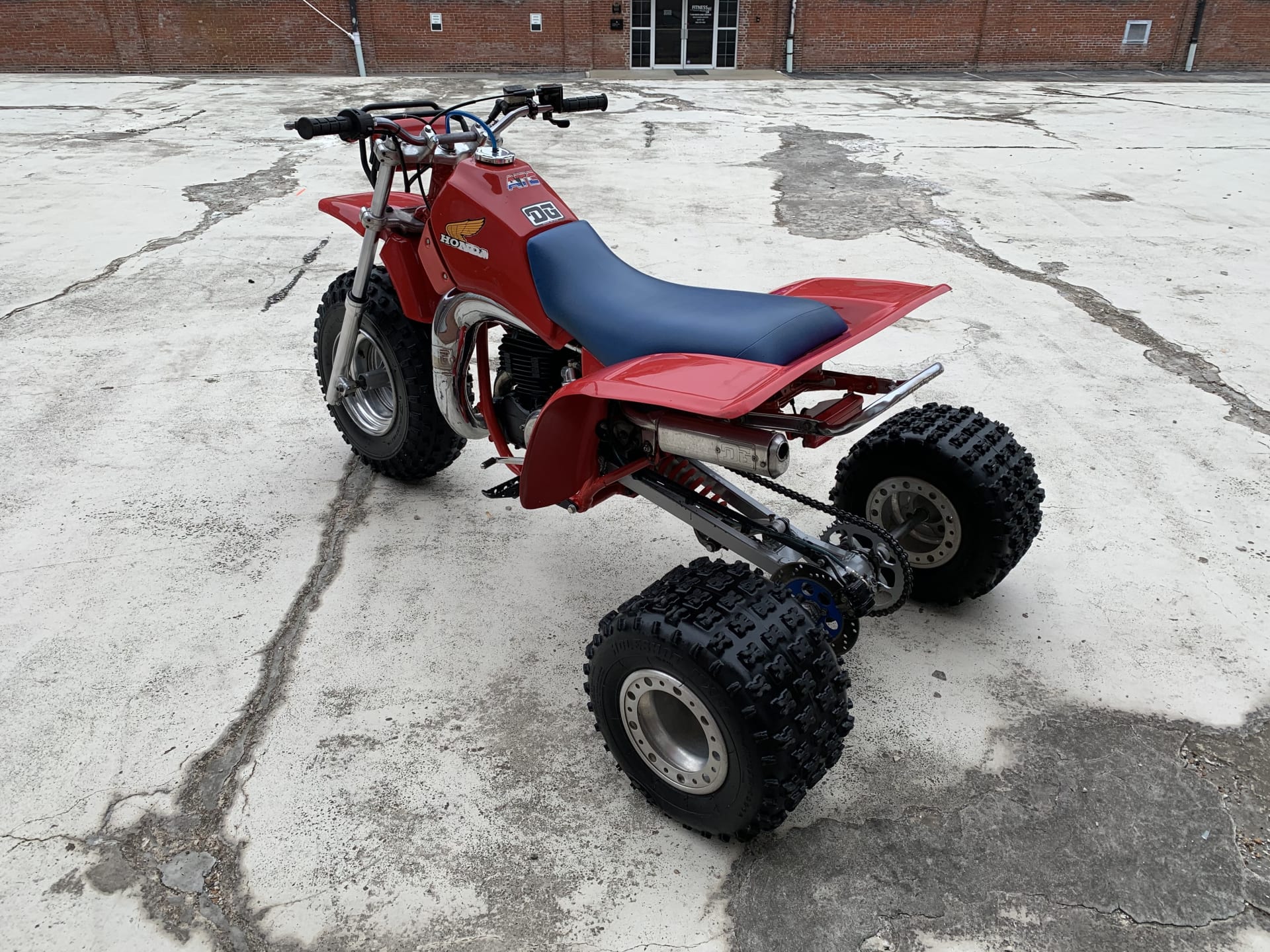 1983 Honda ATC 250R at Indy 2021 as W3 Mecum Auctions