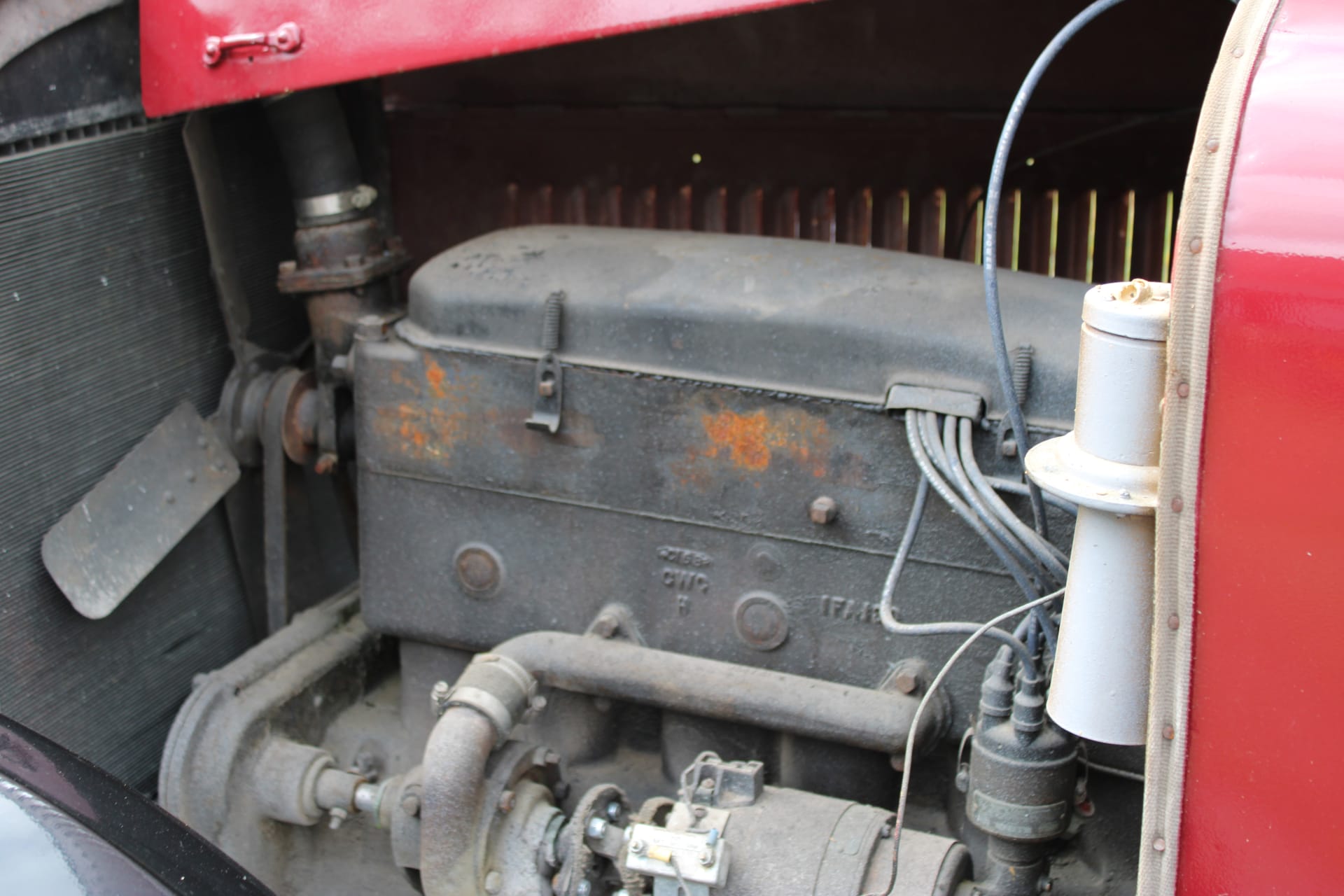 1928 REO Speed Wagon Truck at Indy 2022 as G33 Mecum Auctions