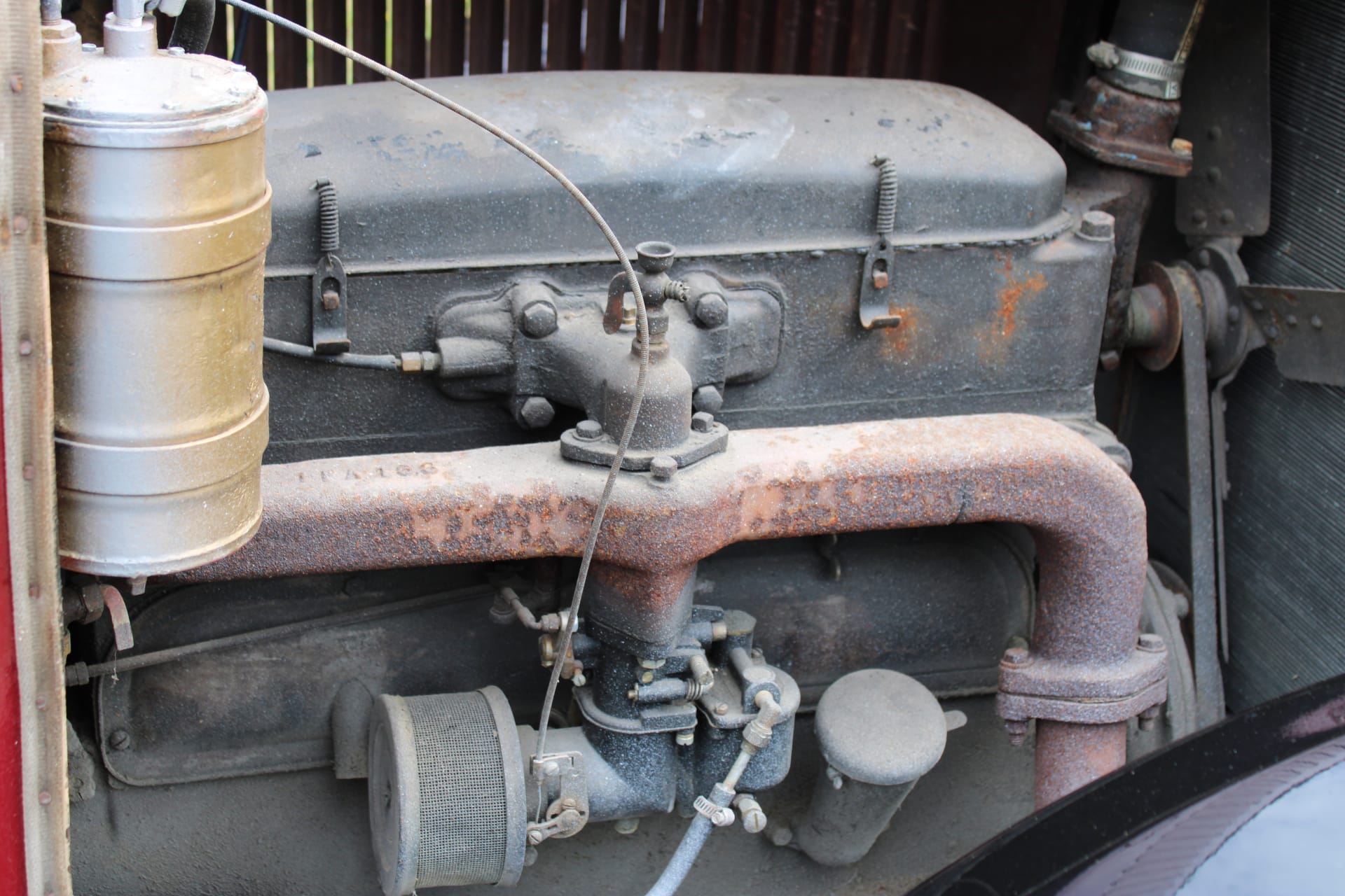 1928 REO Speed Wagon Truck at Indy 2022 as G33 Mecum Auctions
