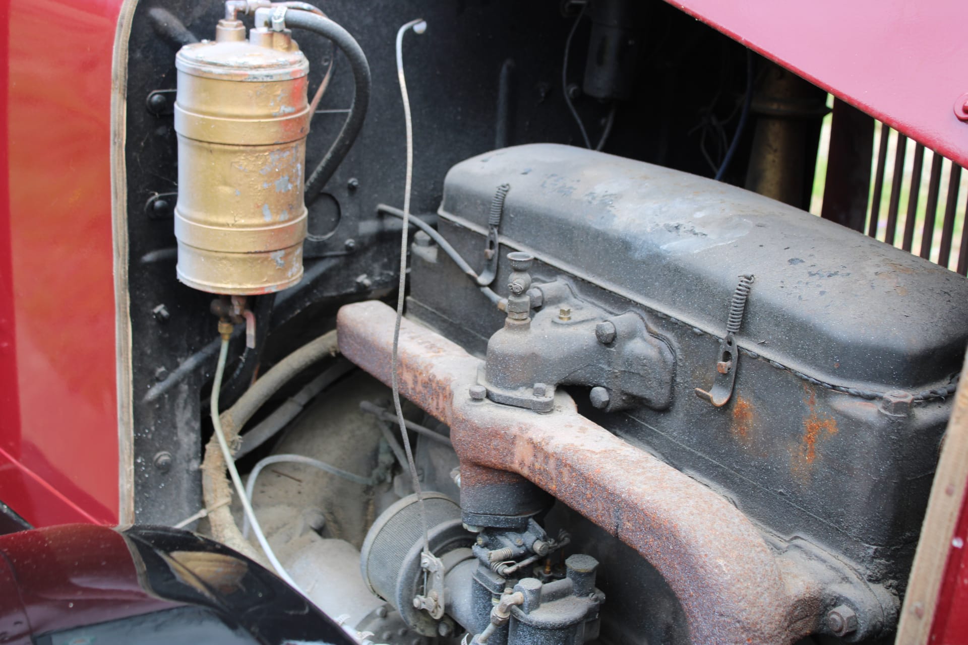 1928 REO Speed Wagon Truck at Indy 2022 as G33 Mecum Auctions