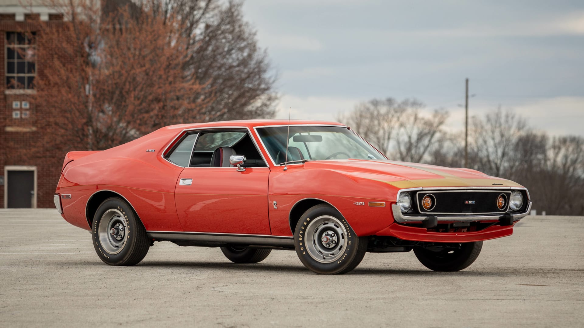 1973 AMC AMX Pierre Cardin Edition at Indy 2022 as F199 Mecum Auctions