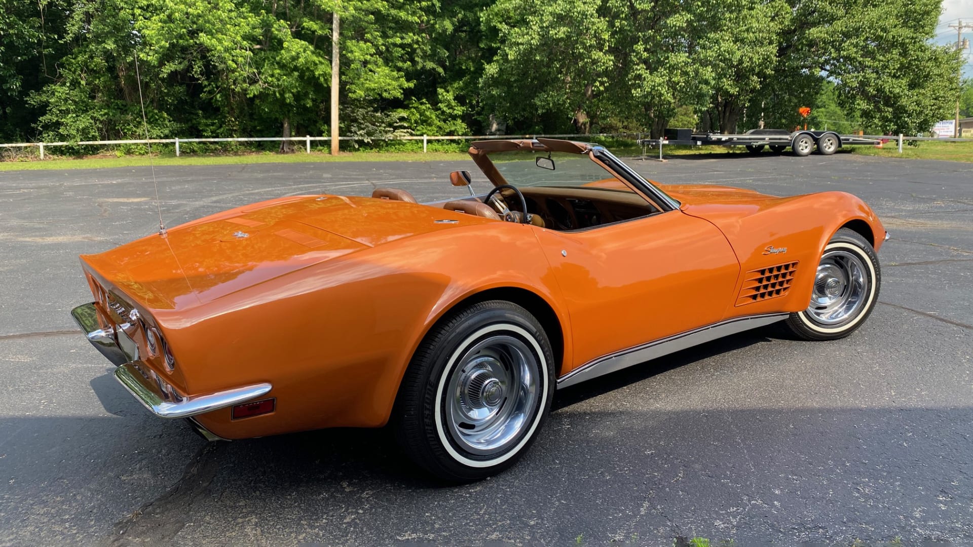 1971 Chevrolet Corvette Convertible At Tulsa 2022 As S110 Mecum Auctions