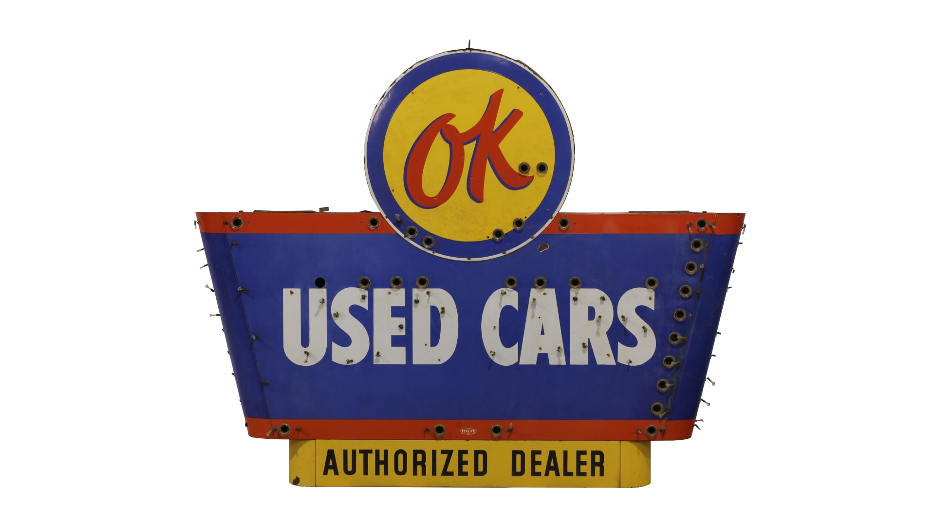 Chevrolet OK Used Cars 96x75x11 at The Walker Sign Collection 2015 as